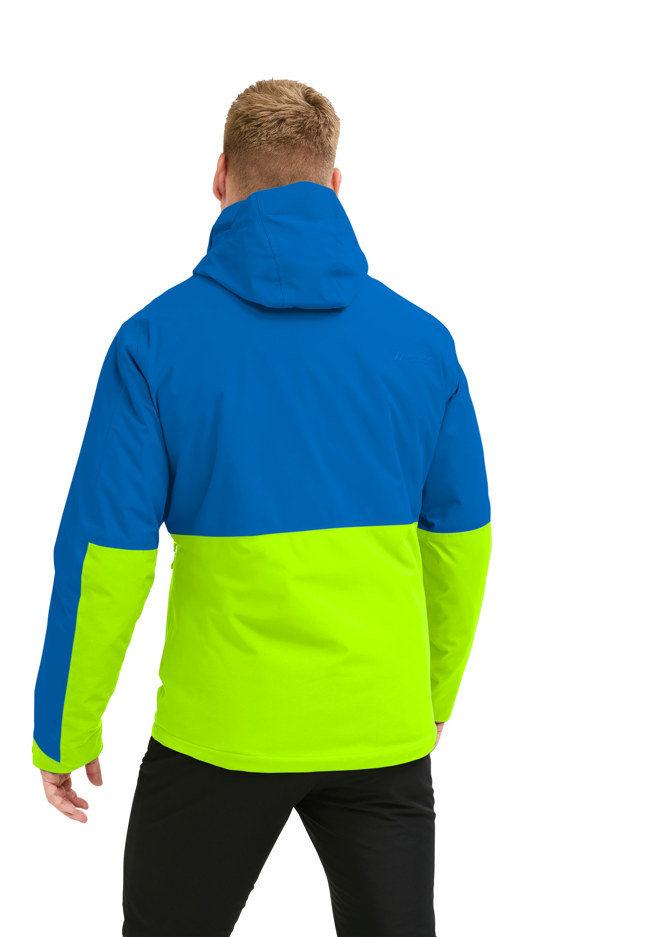 Maier Sports Skijacke »Lipno« Herren Winterjacke wasserdicht, mit RV-Taschen und abnehmbarer Kapuze