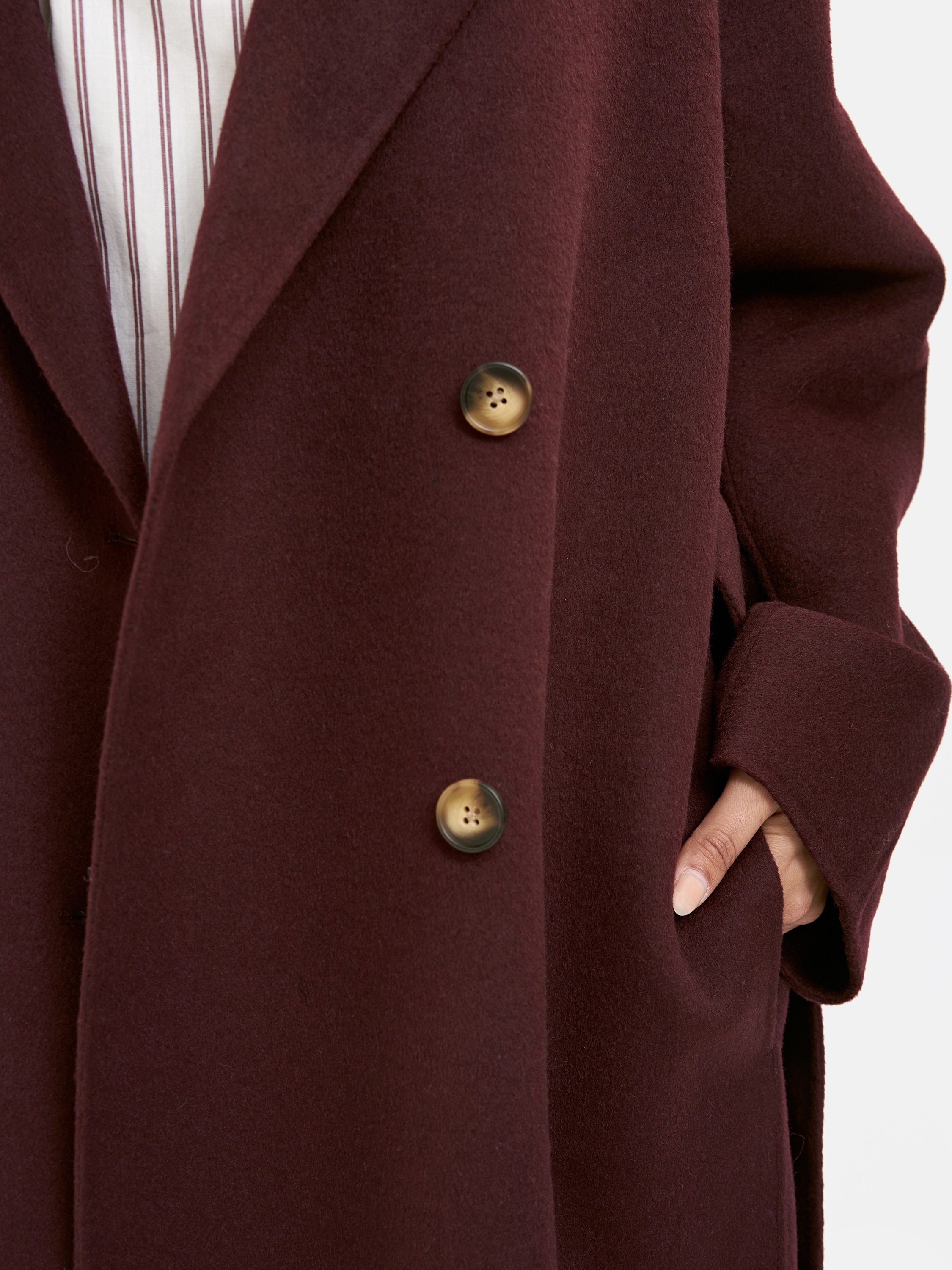 Smith & Soul Langjacke ohne Kapuze mit langem Gehschlitz