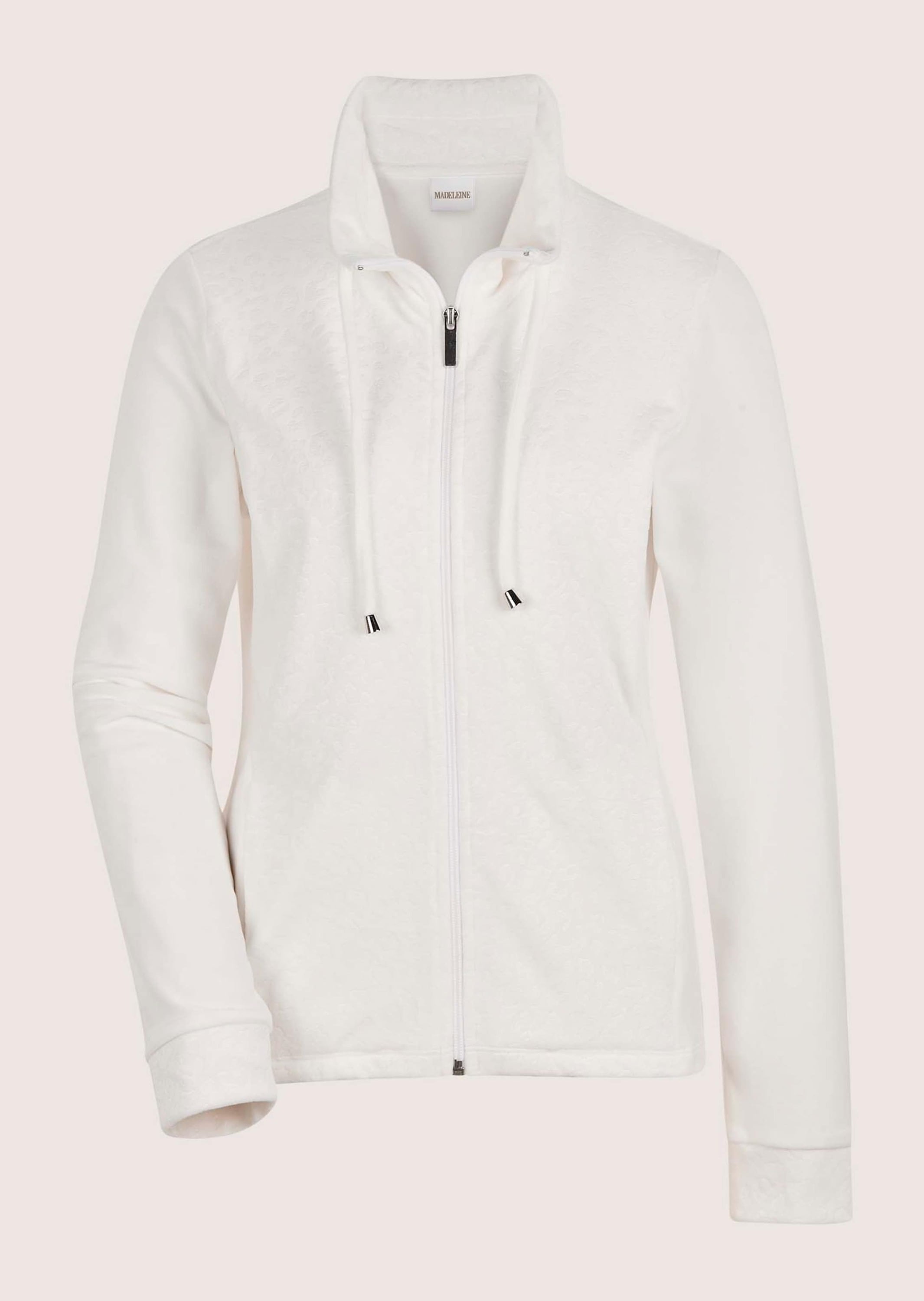 MADELEINE "Sweatjacke Flauschige Nickijacke mit Reißverschluss" Weiche Nicki-Qualität