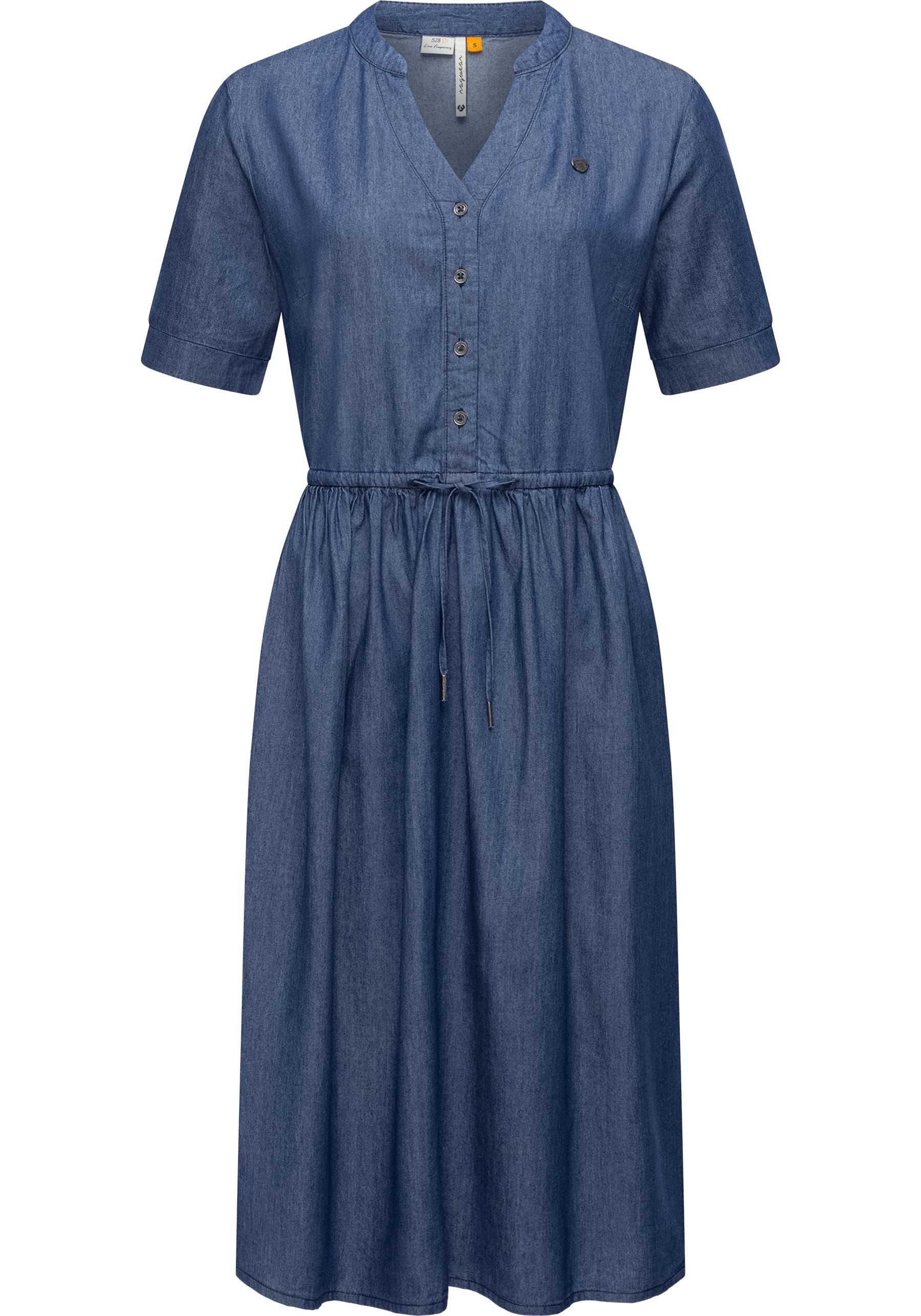 Shirtkleid »Casarea Denim«, stylisches Damen Sommerkleid mit Taillenband