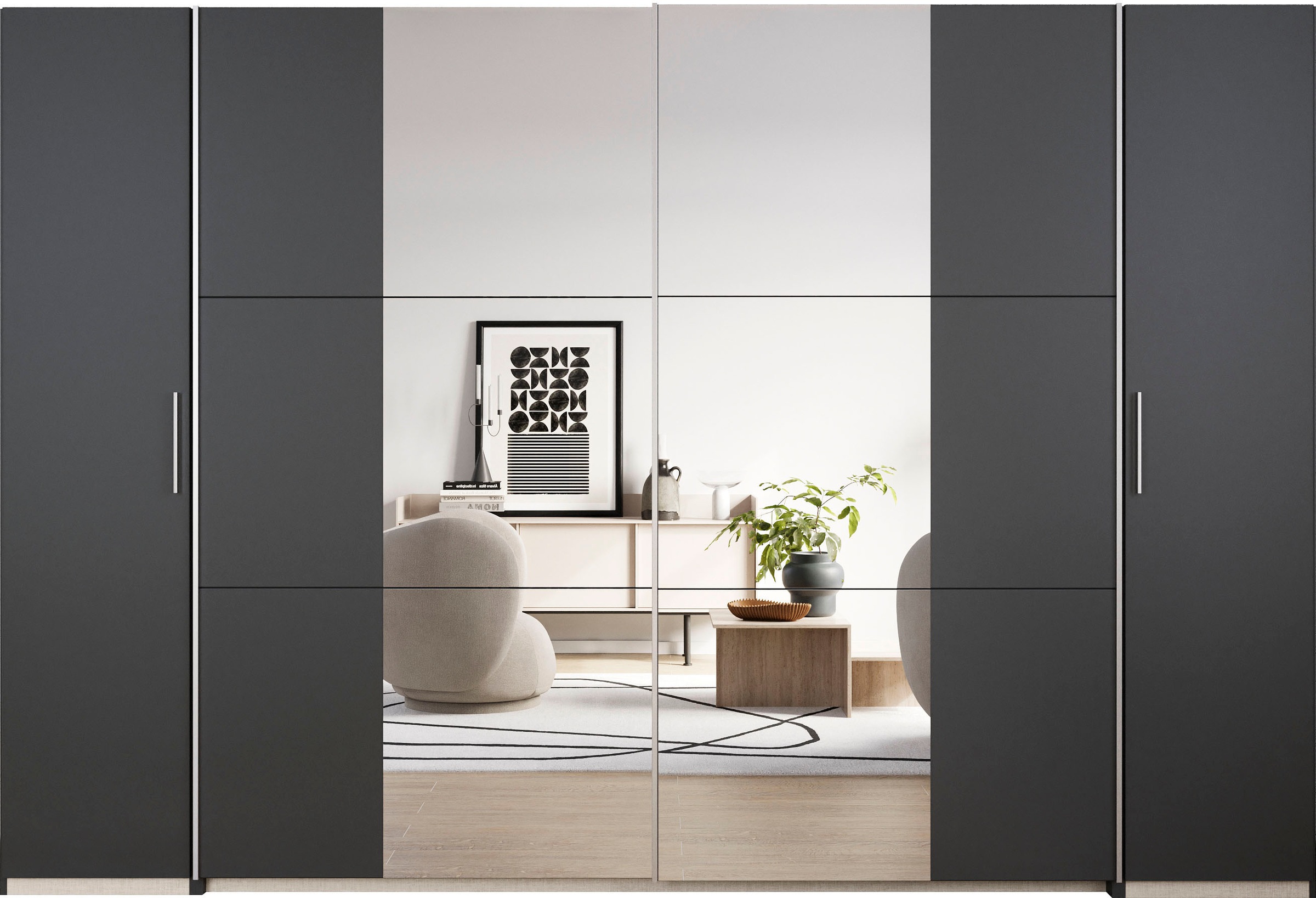 rauch Kleiderschrank "Kleiderschrank Drehtürenschrank Schrank Garderobe KRO günstig online kaufen