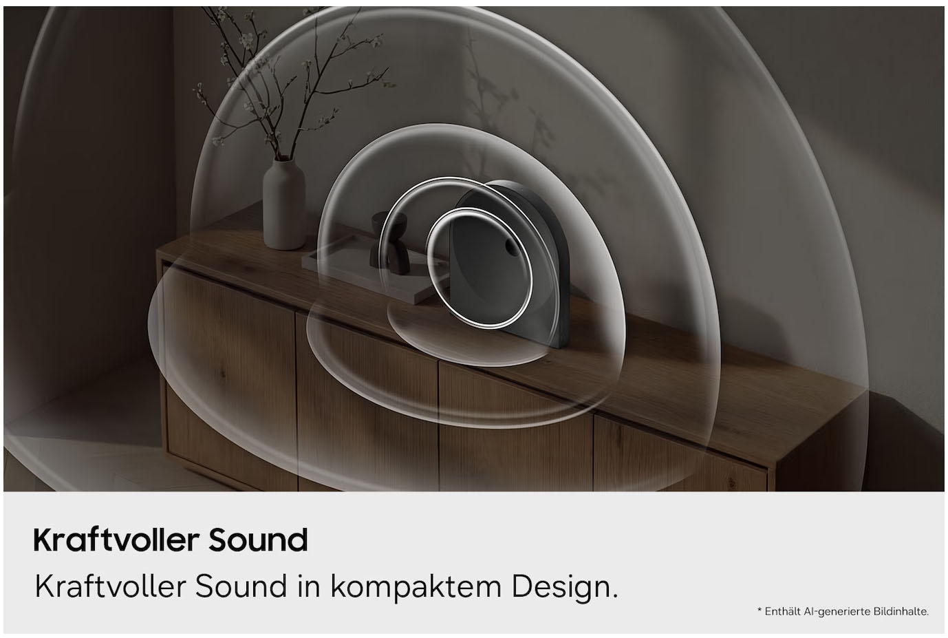 Samsung Bluetooth-Speaker »Music Studio 5 LS50H« 2.0 (Bluetooth | WLAN (WiFi) Bassregelung | Lautstärkeregelung | Nacht Modus | Pairing ) Dolby Atmos, Bouroullec Dot Design, Stereo 24 Bit/96 kHz, AirPlay