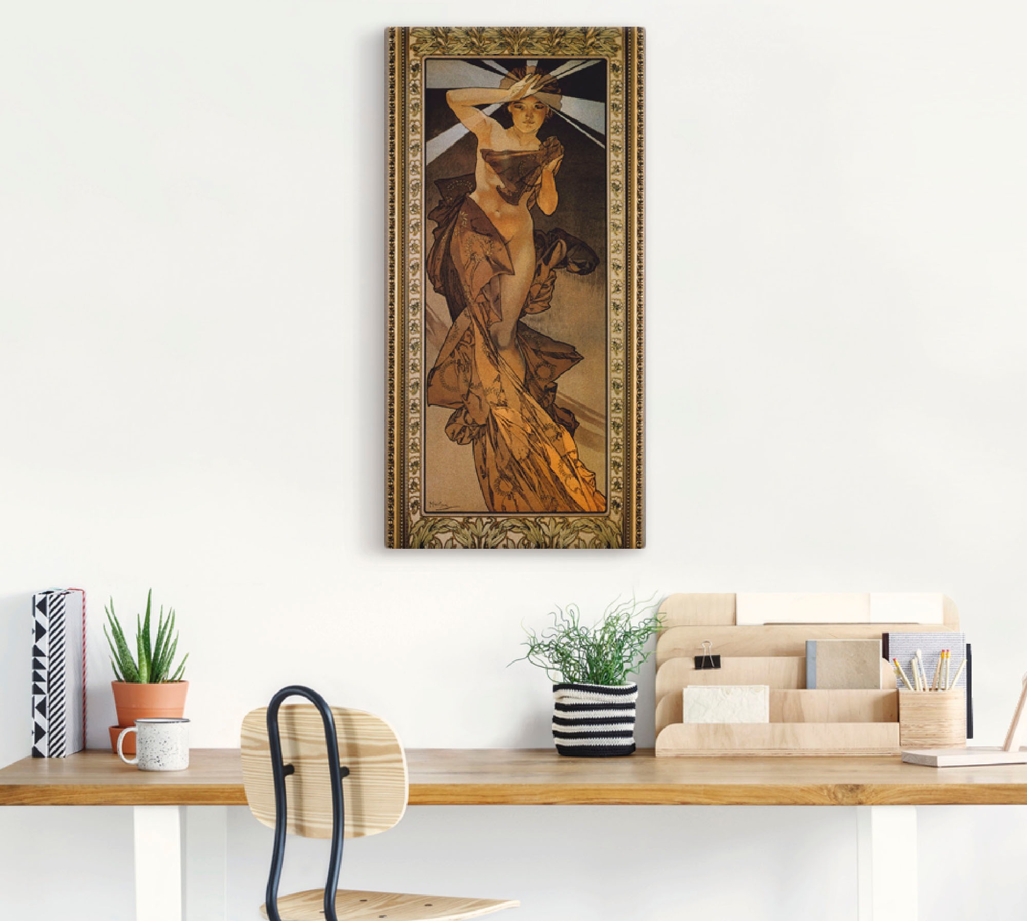 Artland Wandbild »Sterne: Der Morgenstern«, Frau, (1 St.), als Leinwandbild, Wandaufkleber in verschied. Größen