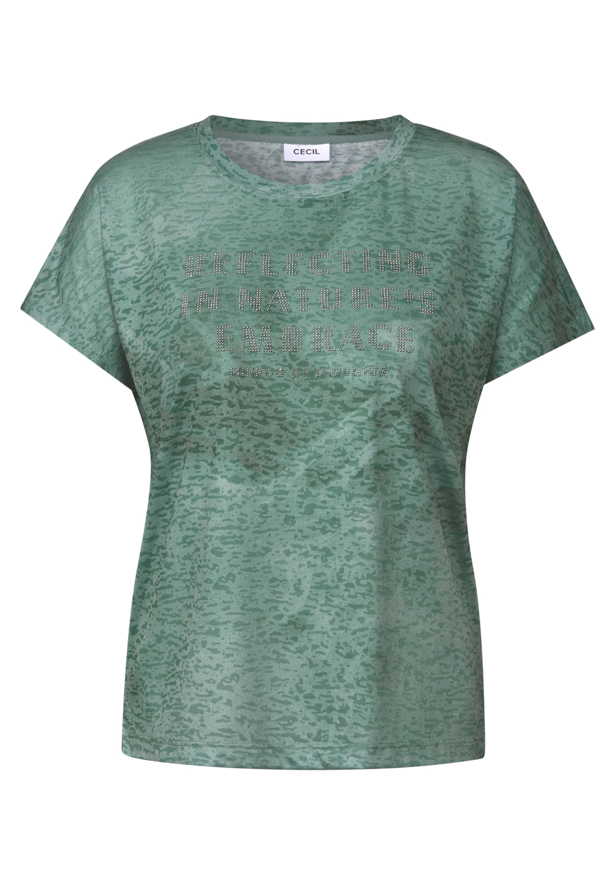 Cecil T-Shirt, mit Wording