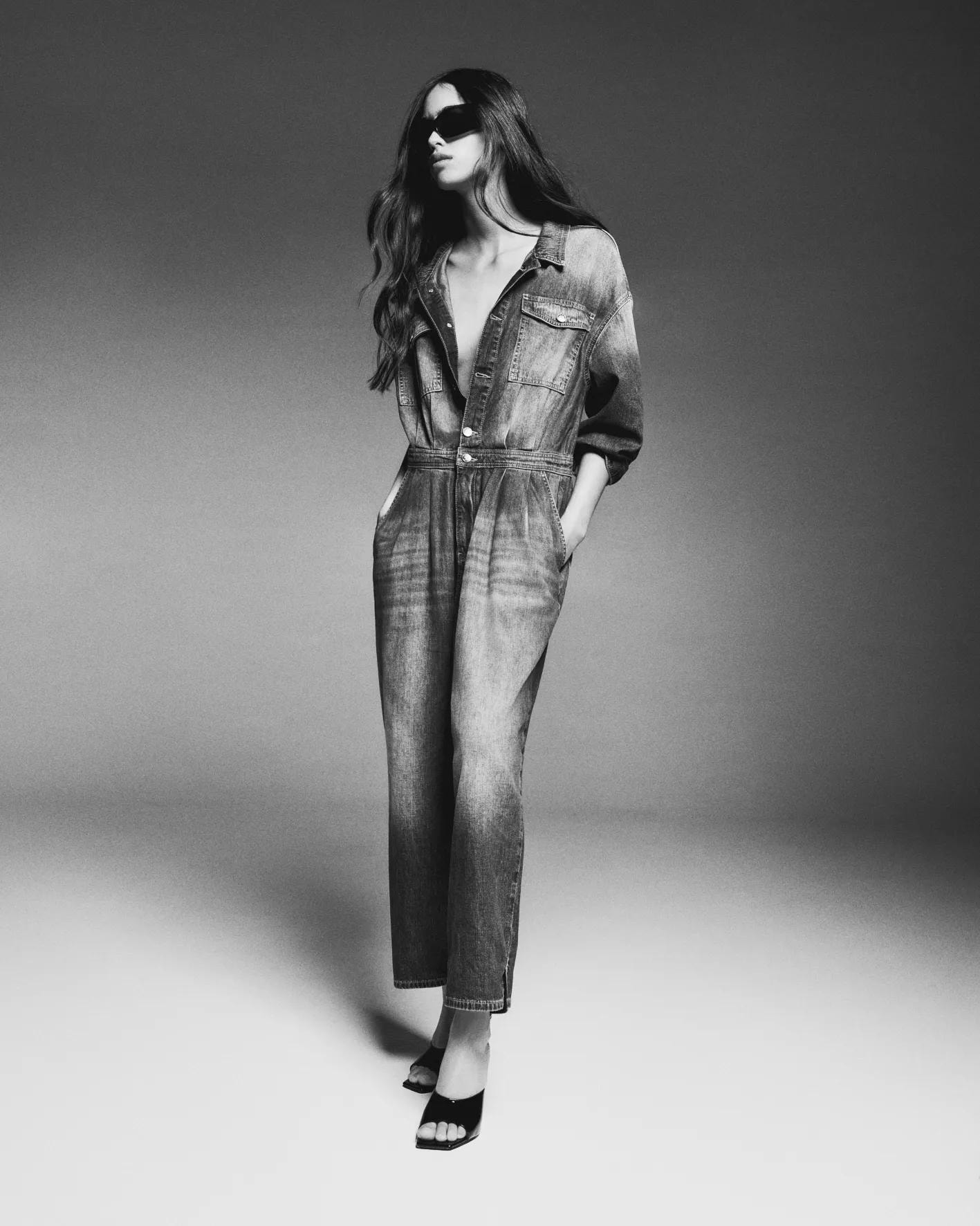 Joop Jeans Jumpsuit »Eleni« mit 3/4-Ärmeln, Regular Fit