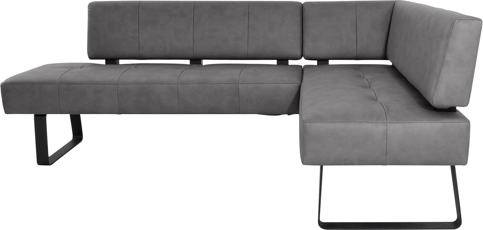 K+W Komfort & Wohnen Eckbank "Spider II" Sitzsteppung, bequem durch Sandwic günstig online kaufen