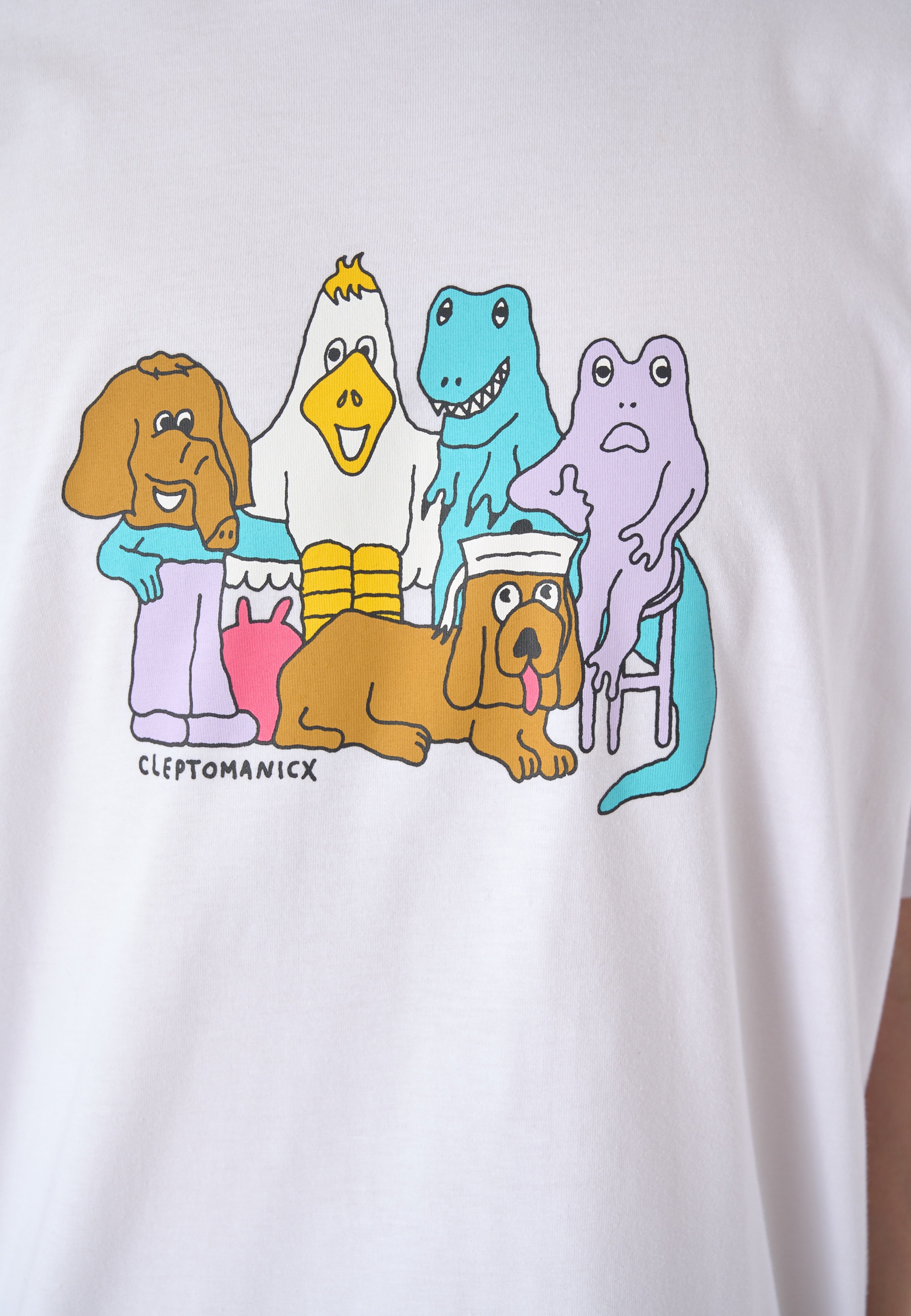 Cleptomanicx T-Shirt »The Gang«, mit lustigem Frontprint