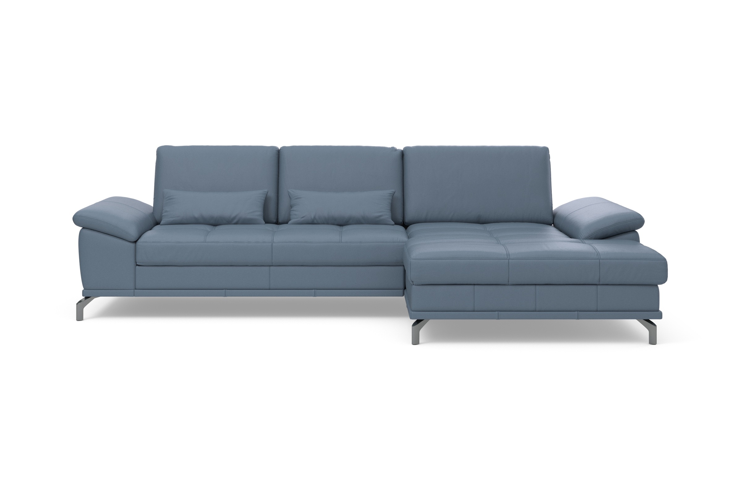 PLACES OF STYLE Ecksofa "Costello L-Form, B: 301 cm mit Sitztiefen-, Armtei günstig online kaufen
