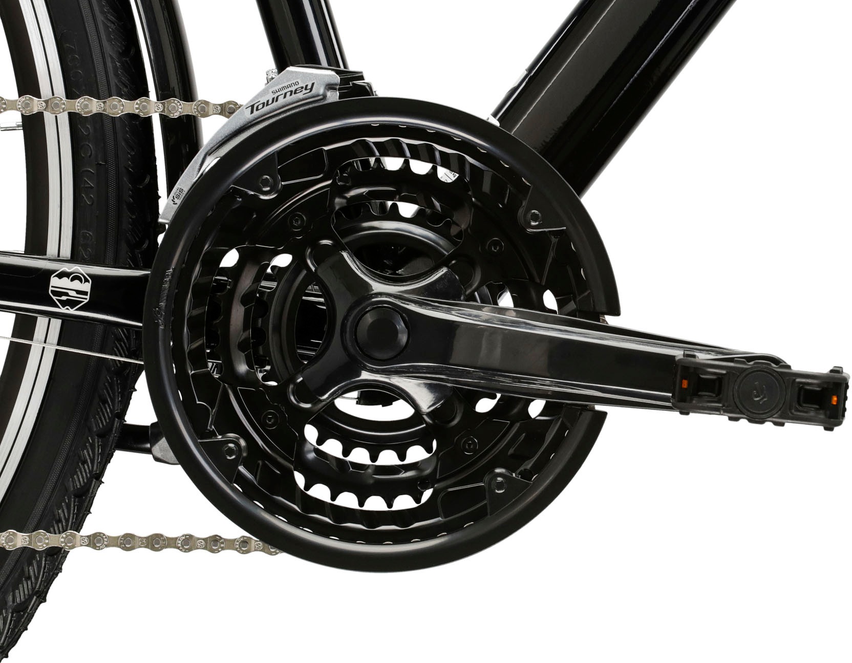 Kross Trekkingrad »Trekkingrad Trans 1.0«, 21 Gang, Shimano, TOURNEY TY300 Schaltwerk, Kettenschaltung