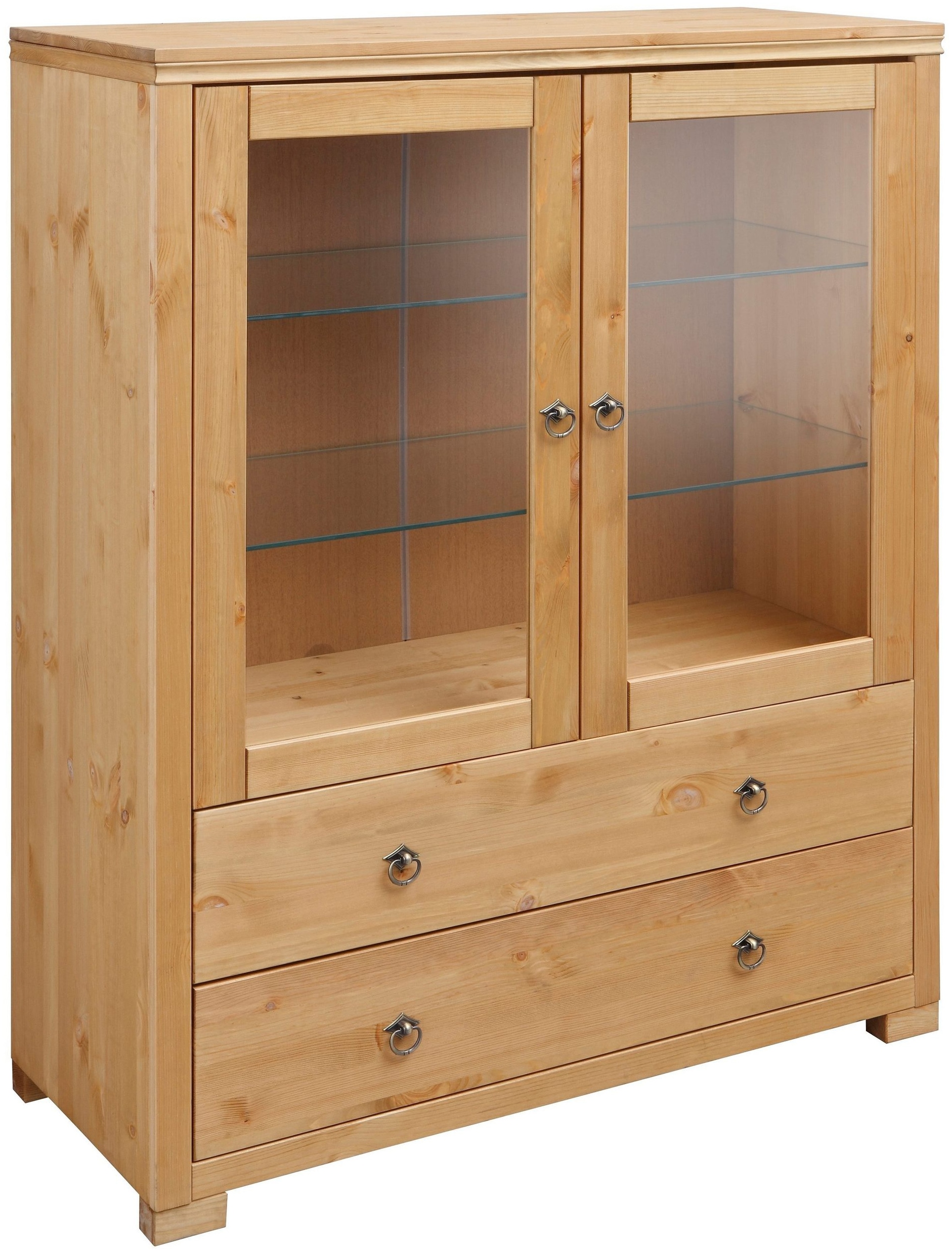 Home affaire Wohnwand »Gotland« Set, 3 Stk. tlg. bestehend aus 1 Highboard, 1 TV-Lowboard und 1 Vitrine
