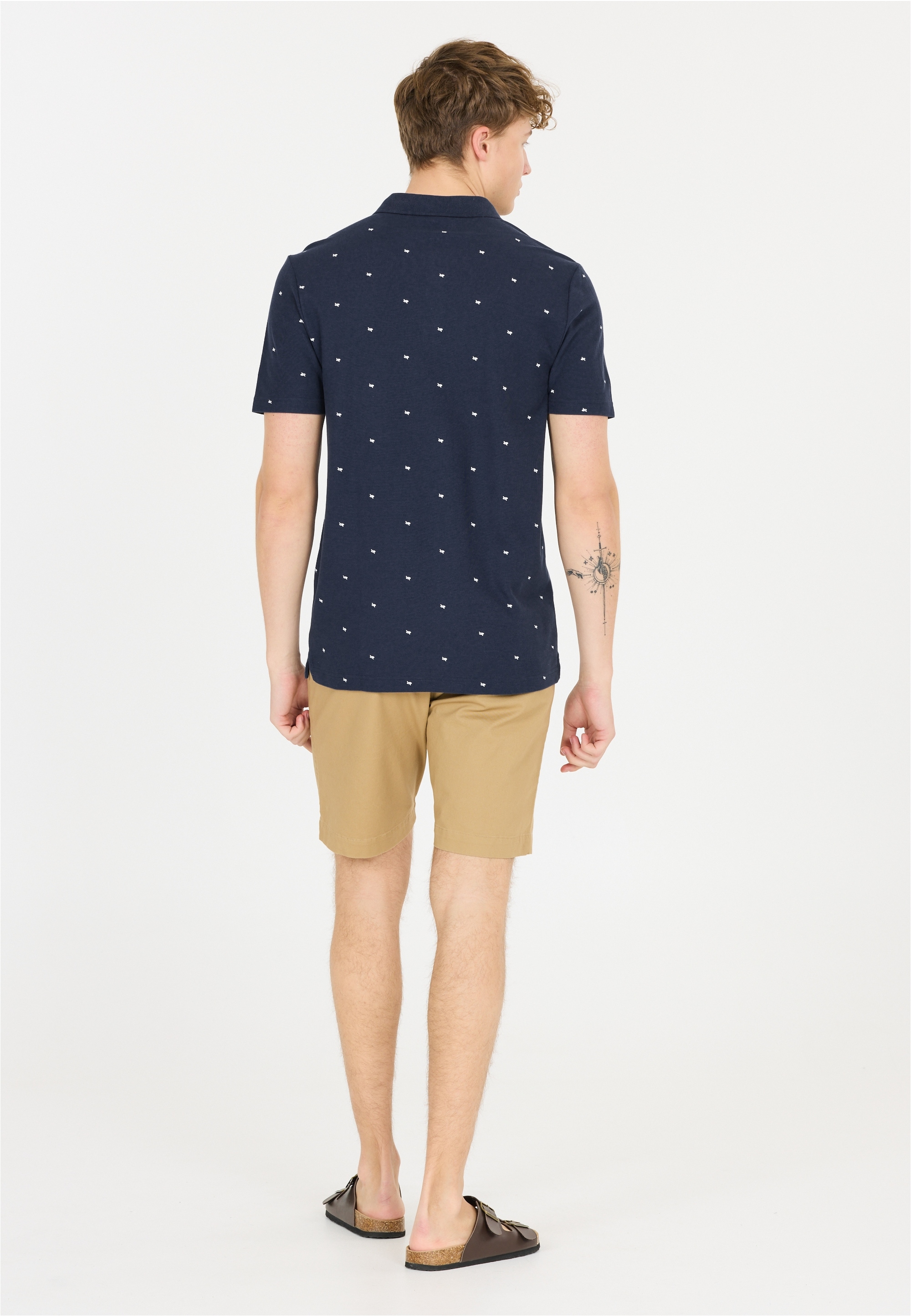CRUZ Langarm-Poloshirt »Ashbur«, mit Baumwoll-Touch und lässiger Optik