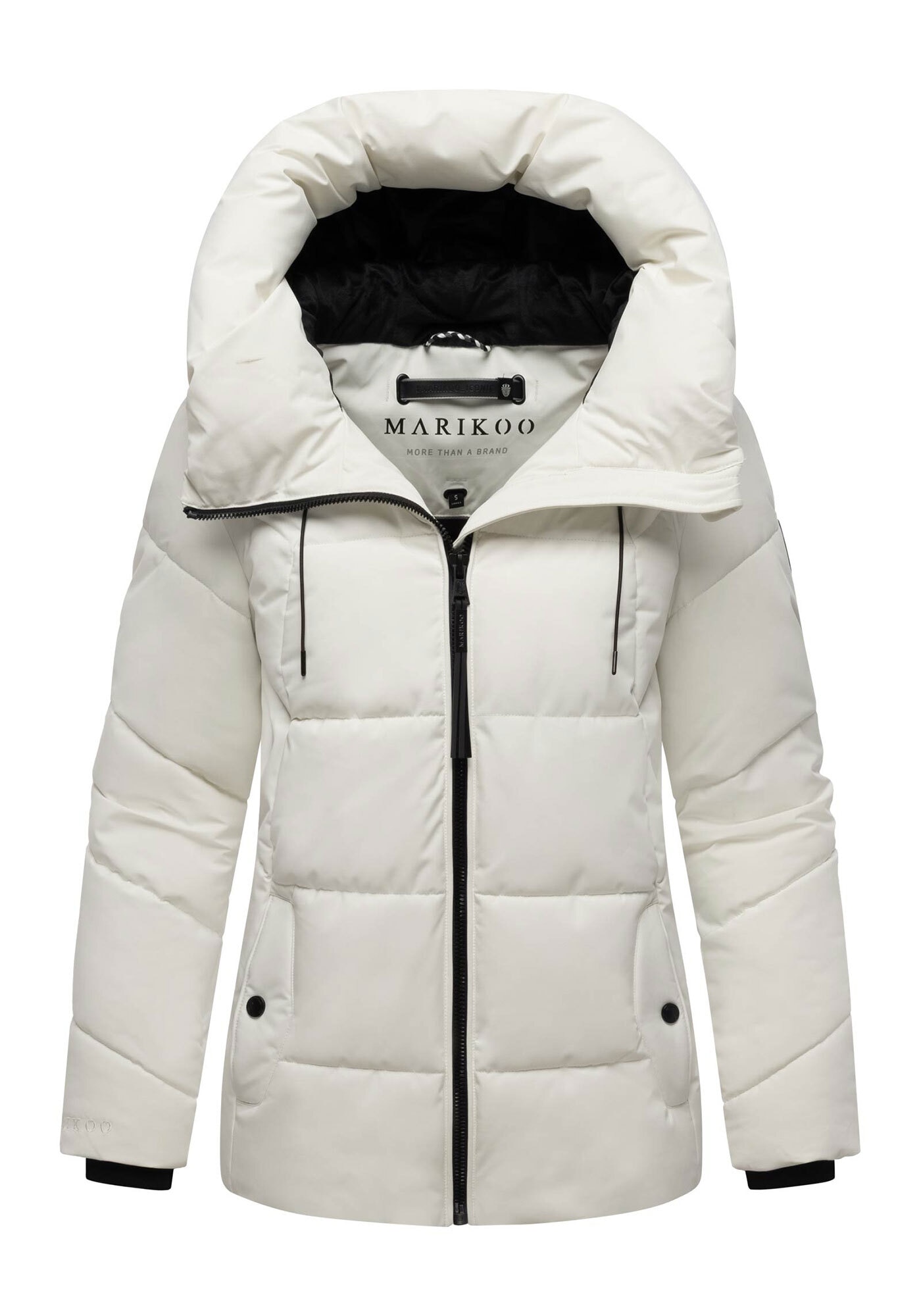 Marikoo Winterjacke »Kuscheltatze«, mit extra hohem Kragen