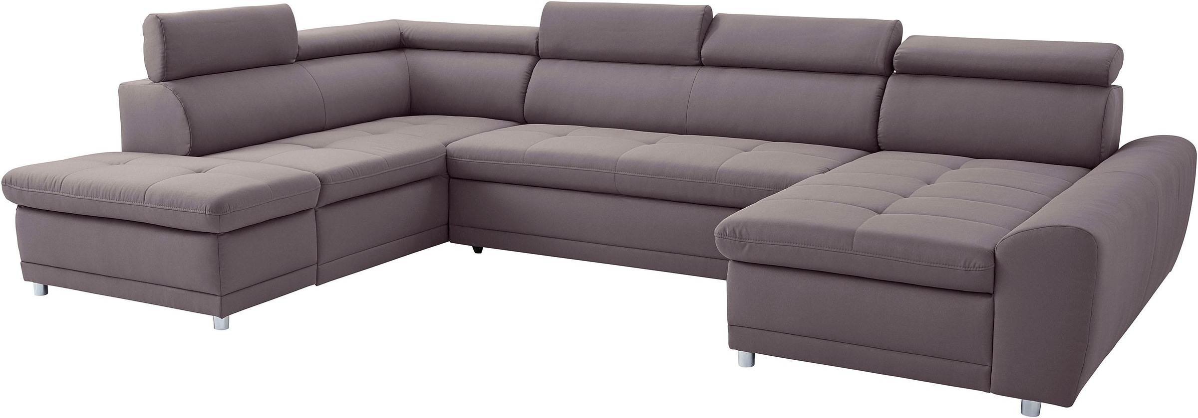 sit&more Wohnlandschaft "Riva U-Form" wahlweise mit Bettfunktion günstig online kaufen