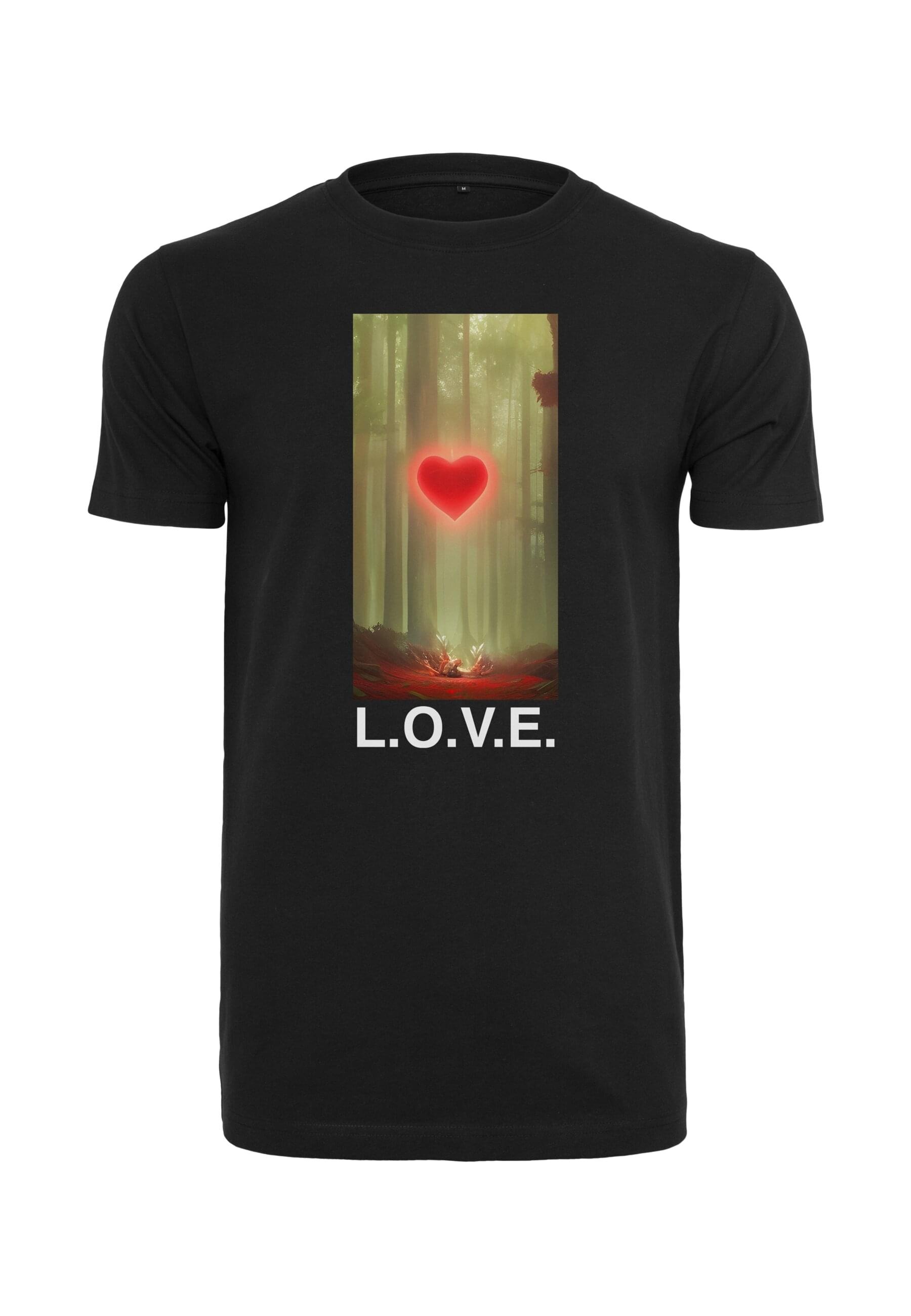 MisterTee T-Shirt "MisterTee Herren Wood Love Tee" 1 Stk. tlg. günstig online kaufen