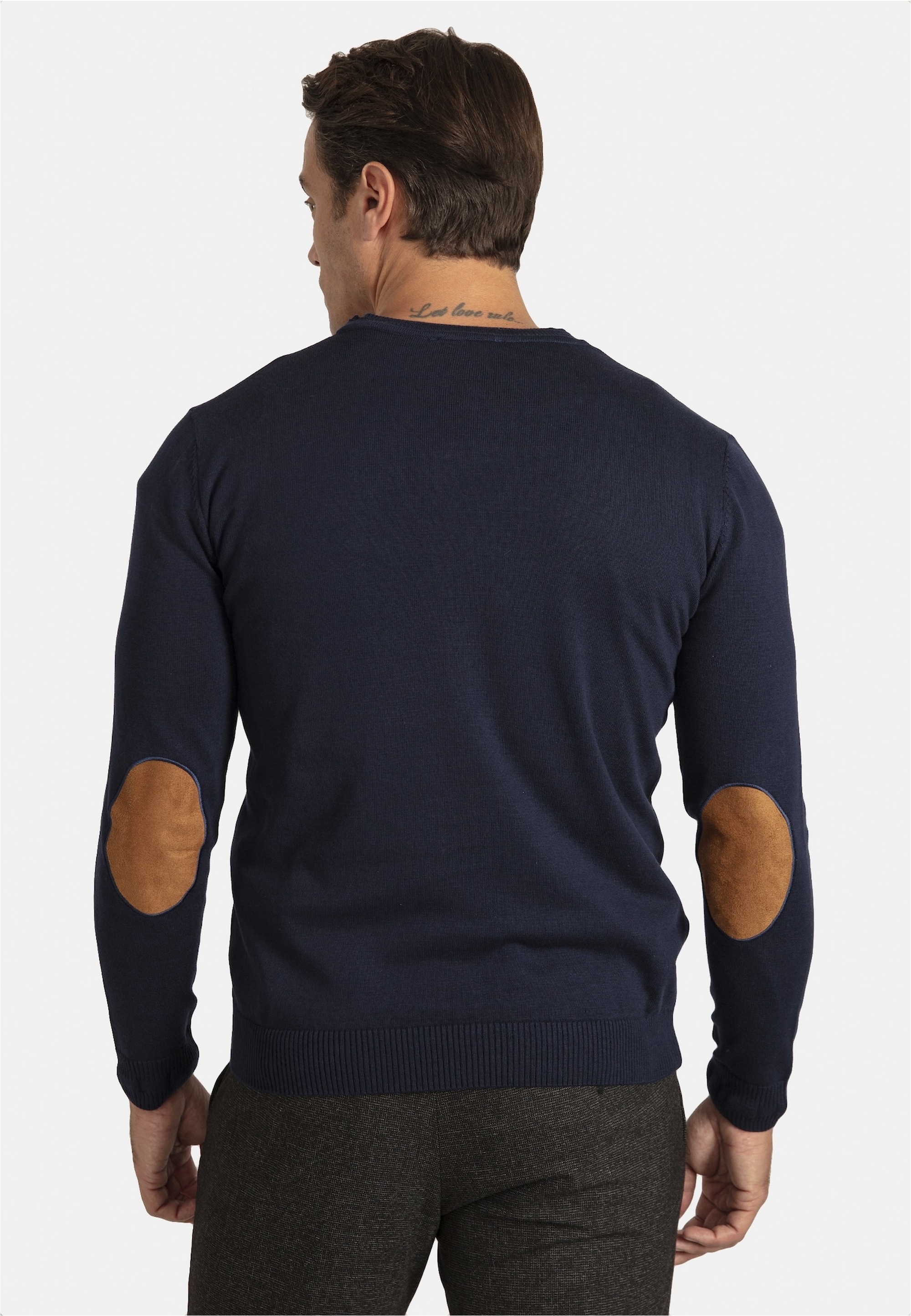 SIR RAYMOND TAILOR Strickpullover »Los Angeles«, (1 tlg.), mit klassischem V-Ausschnitt