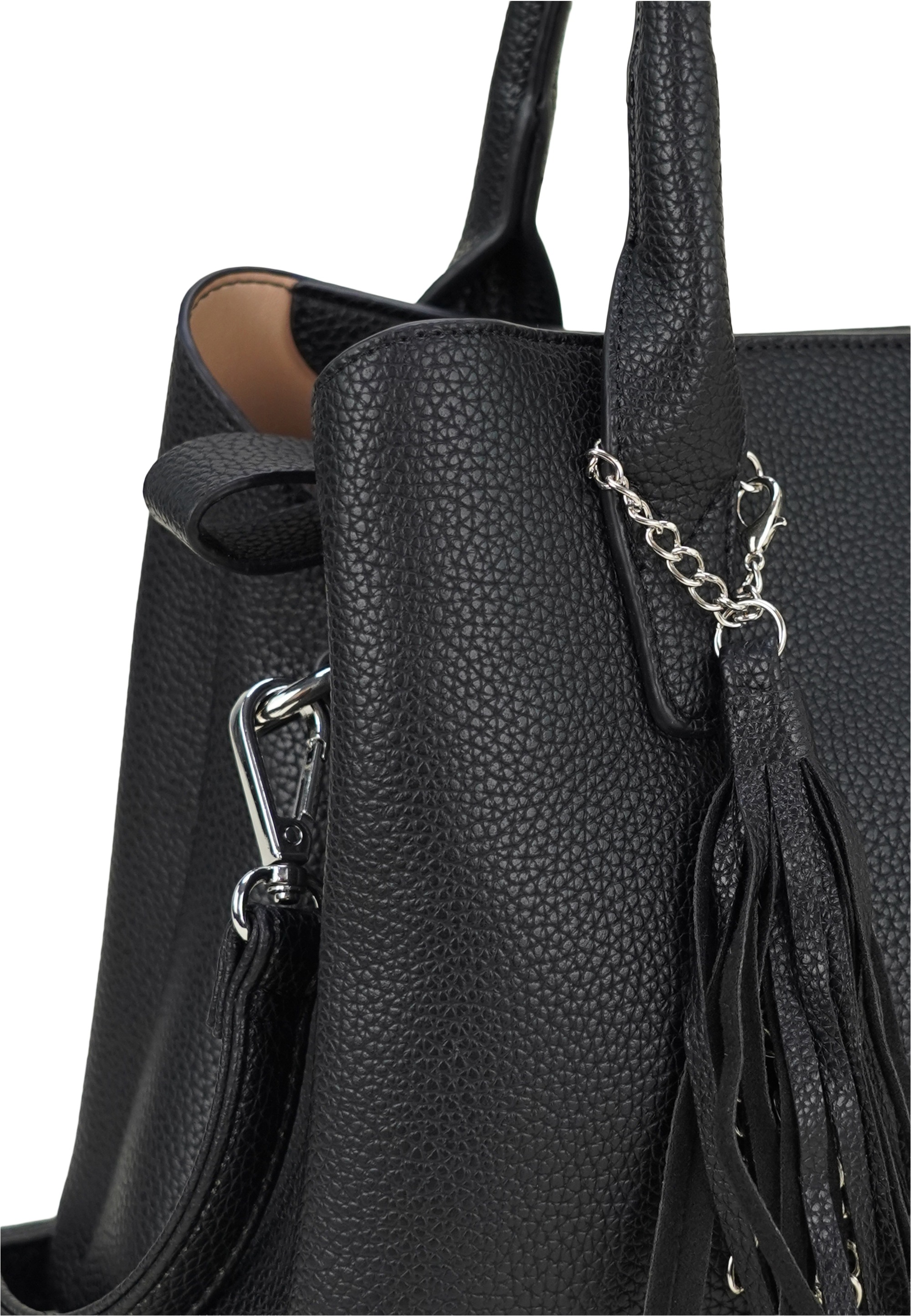 Harpa Schultertasche »ZENDA« im zeitlosen Business-Look