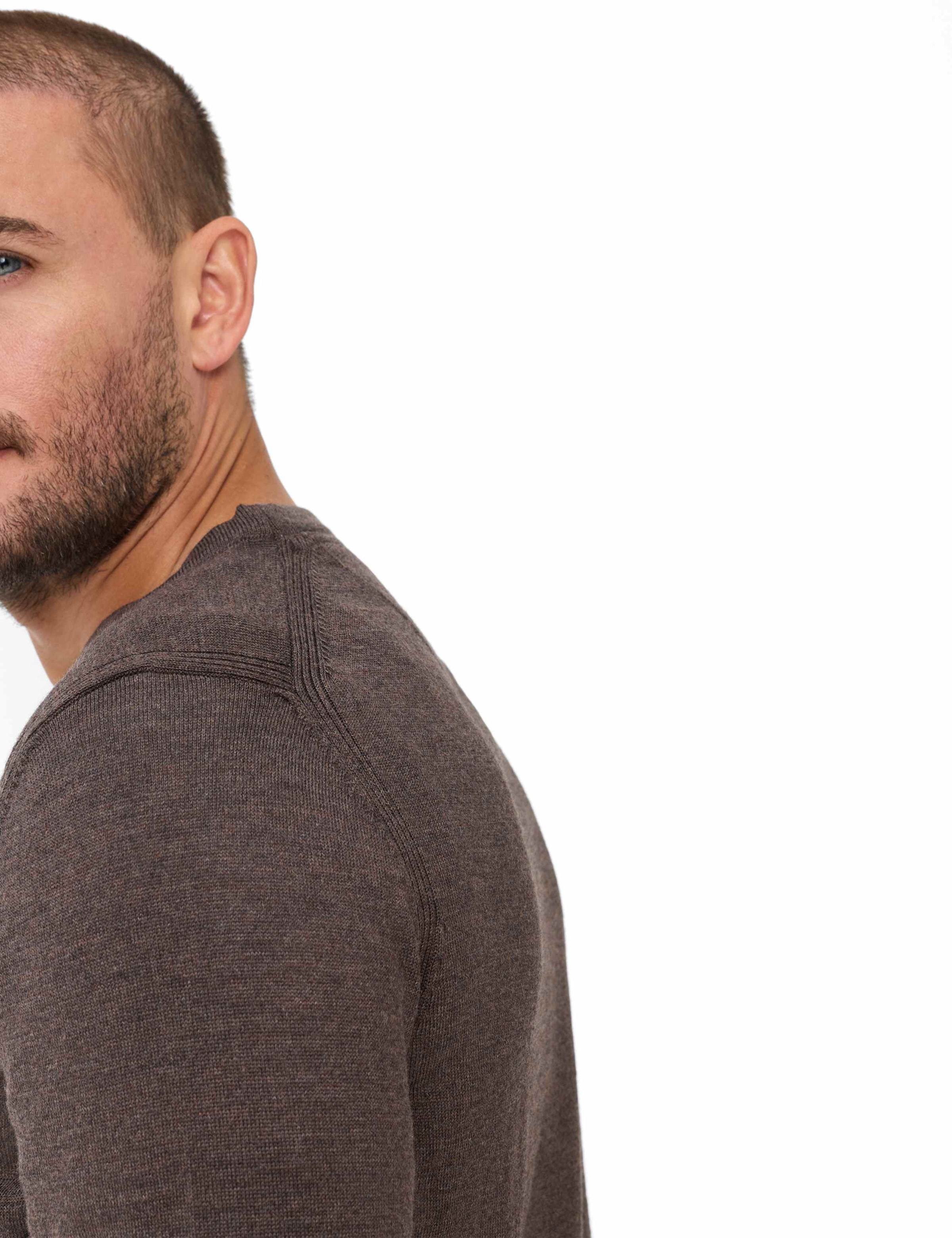 Brax Rundhalspullover »Style RICK« Merino: Pullover aus reiner Wolle