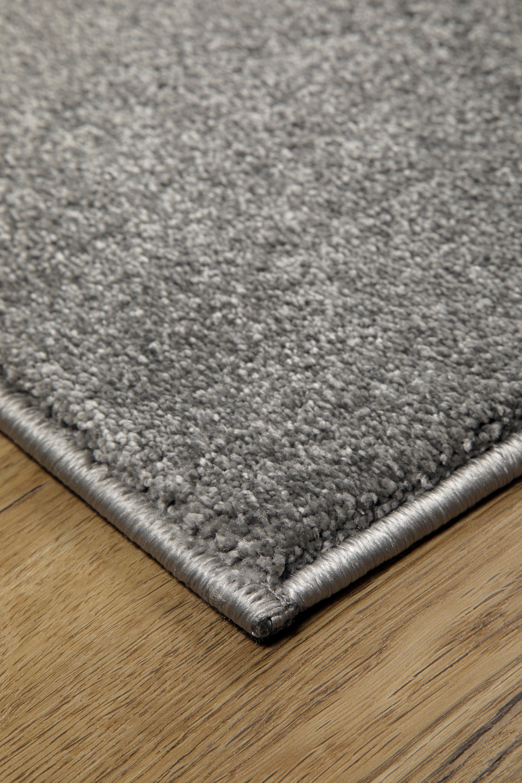 my home Teppich »Lisbea«, rechteckig, 17 mm Höhe, moderner dichter weicher Kurzflorteppich, Wohnzimmer, Schlafzimmer