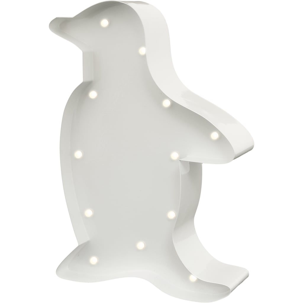 MARQUEE LIGHTS LED Dekolicht »Pinguin«, 12 flammig-flammig