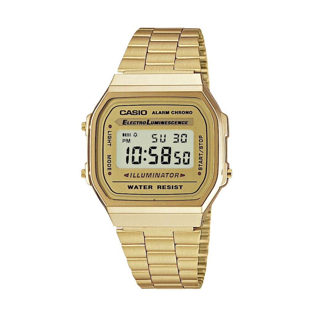 CASIO VINTAGE Chronograph »A168WG-9EF«