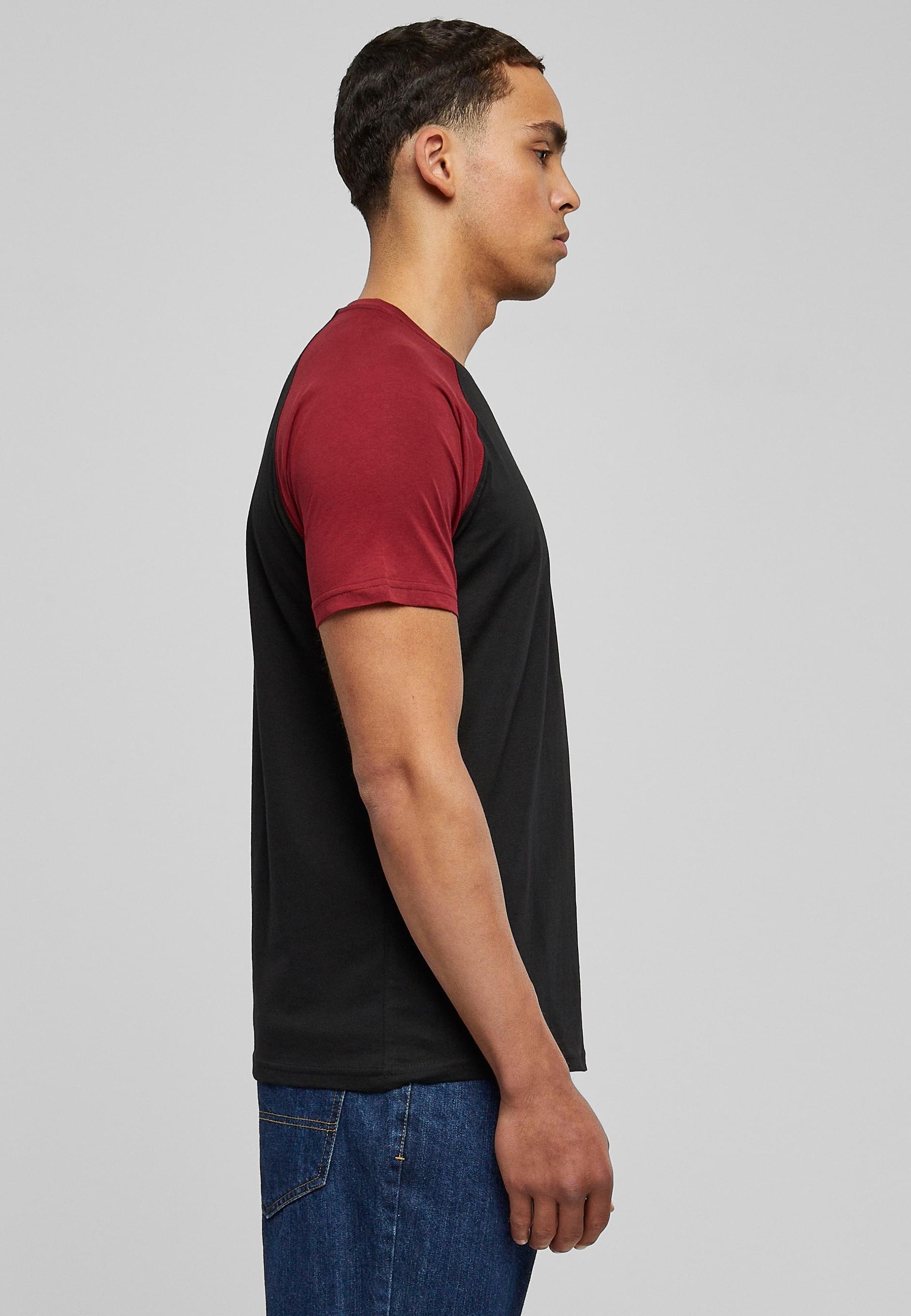 URBAN CLASSICS T-Shirt »Urban Classics Herren Raglan Contrast Tee«, (1 tlg.)