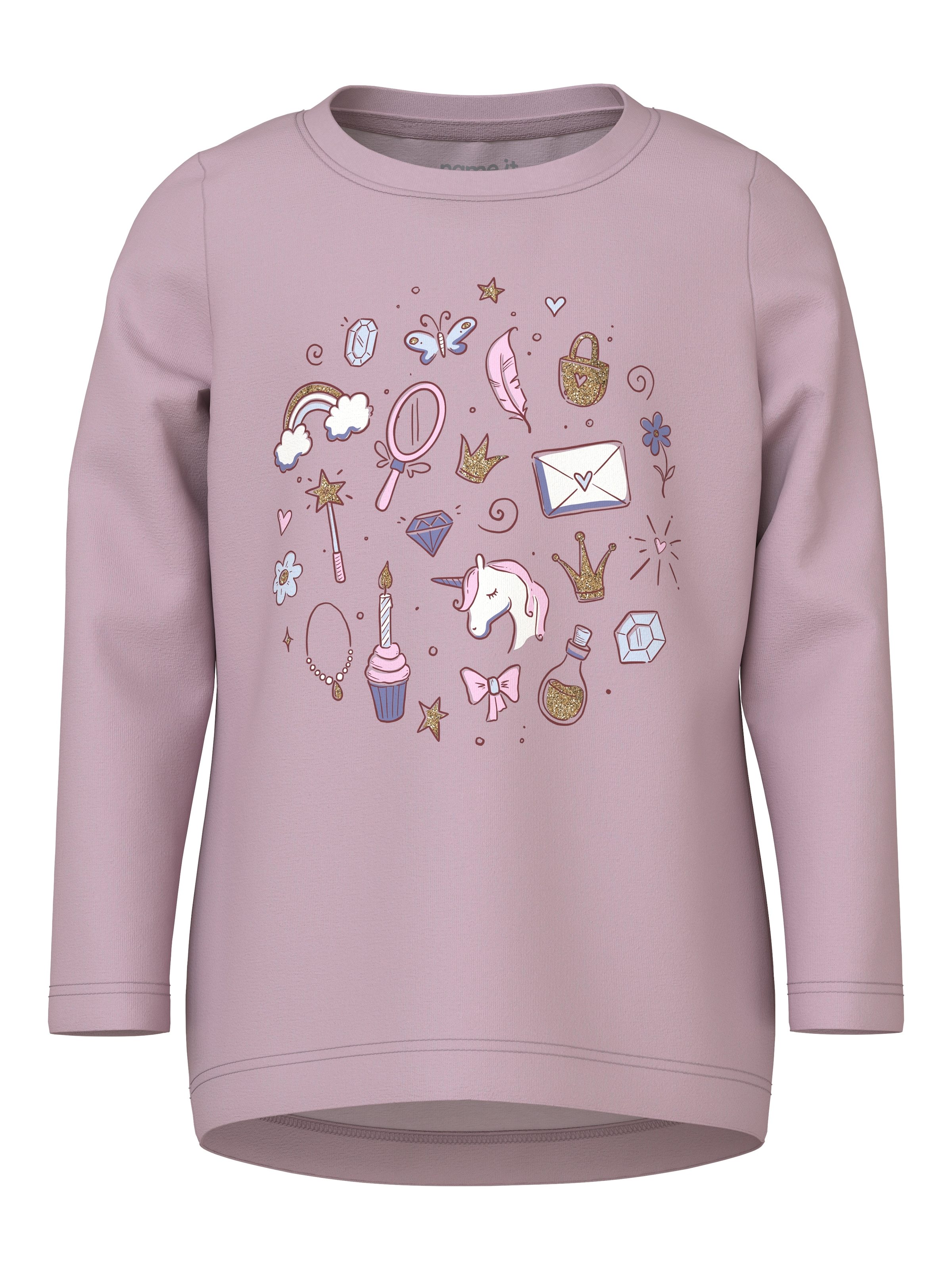 Name It Langarmshirt »NMFVIX 2P  LS TOP« Packung, 2er-Pack, 2 tlg.