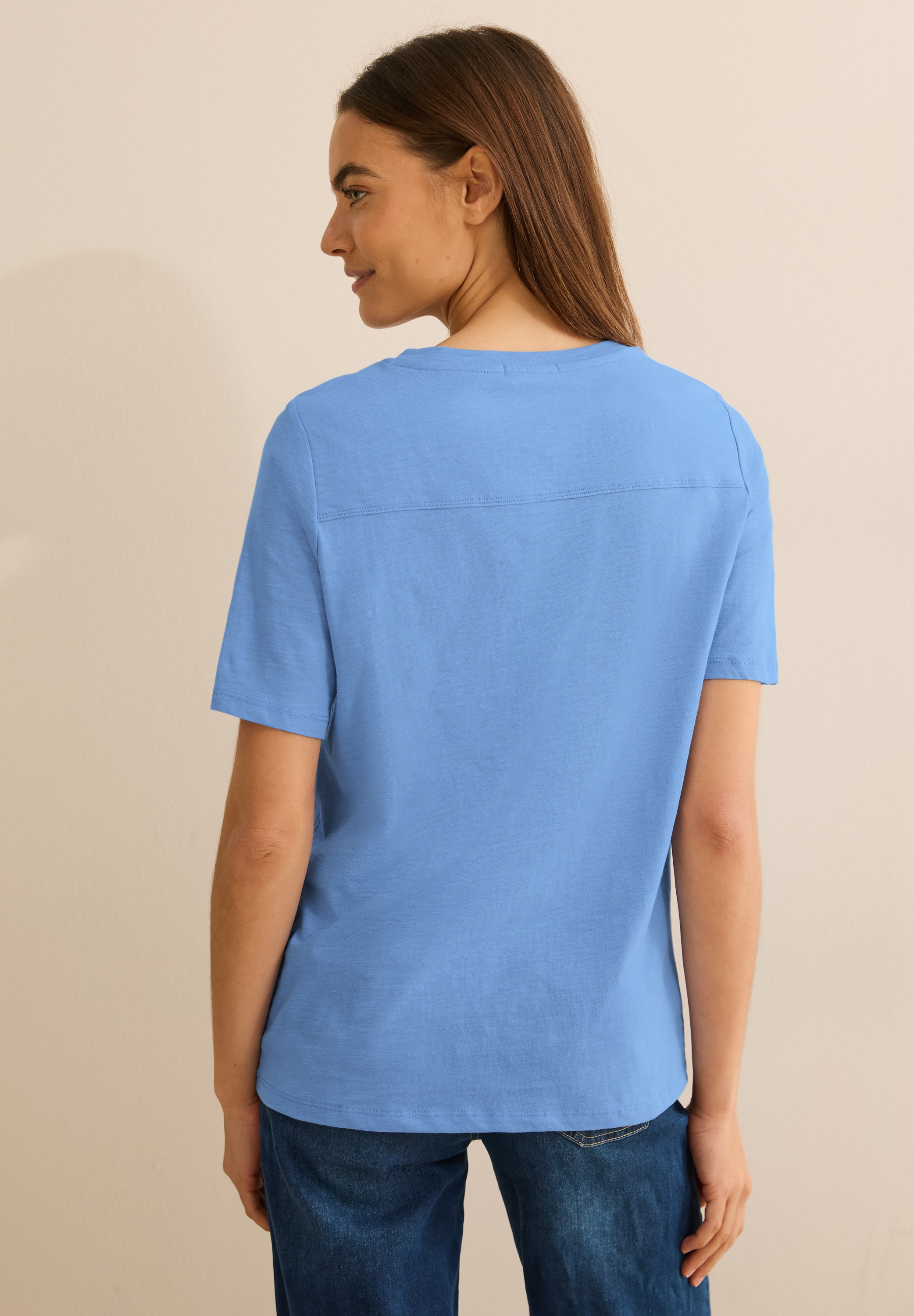 Cecil T-Shirt, aus reiner Baumwolle