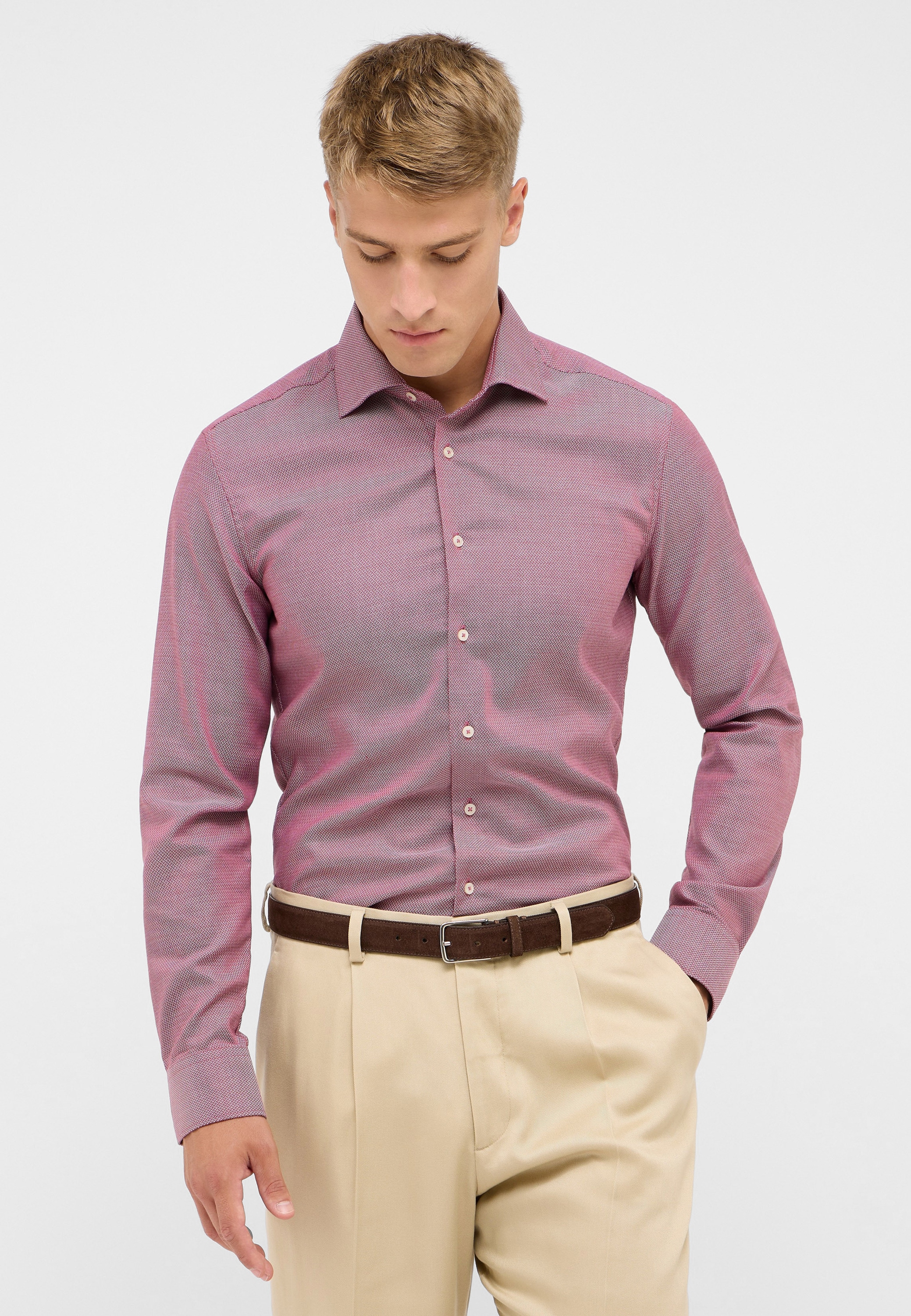 Eterna Langarmhemd "SLIM FIT", NON IRON (bügelfrei) günstig online kaufen