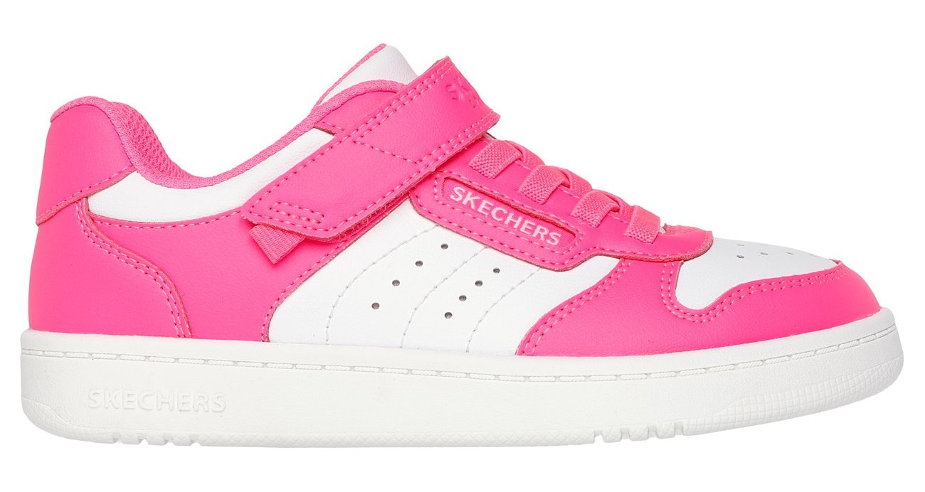 Skechers Sneaker »QUICK STREET«, Retro Sneaker mit Klettverschluss, Größenschablone zum Download