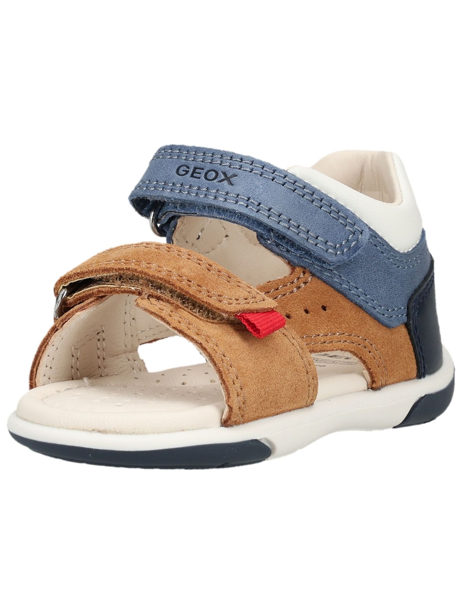 GEOX Kinder Sandale "Geox Sandalen Leder", Gr. 22, braun, Leder, Schuhe