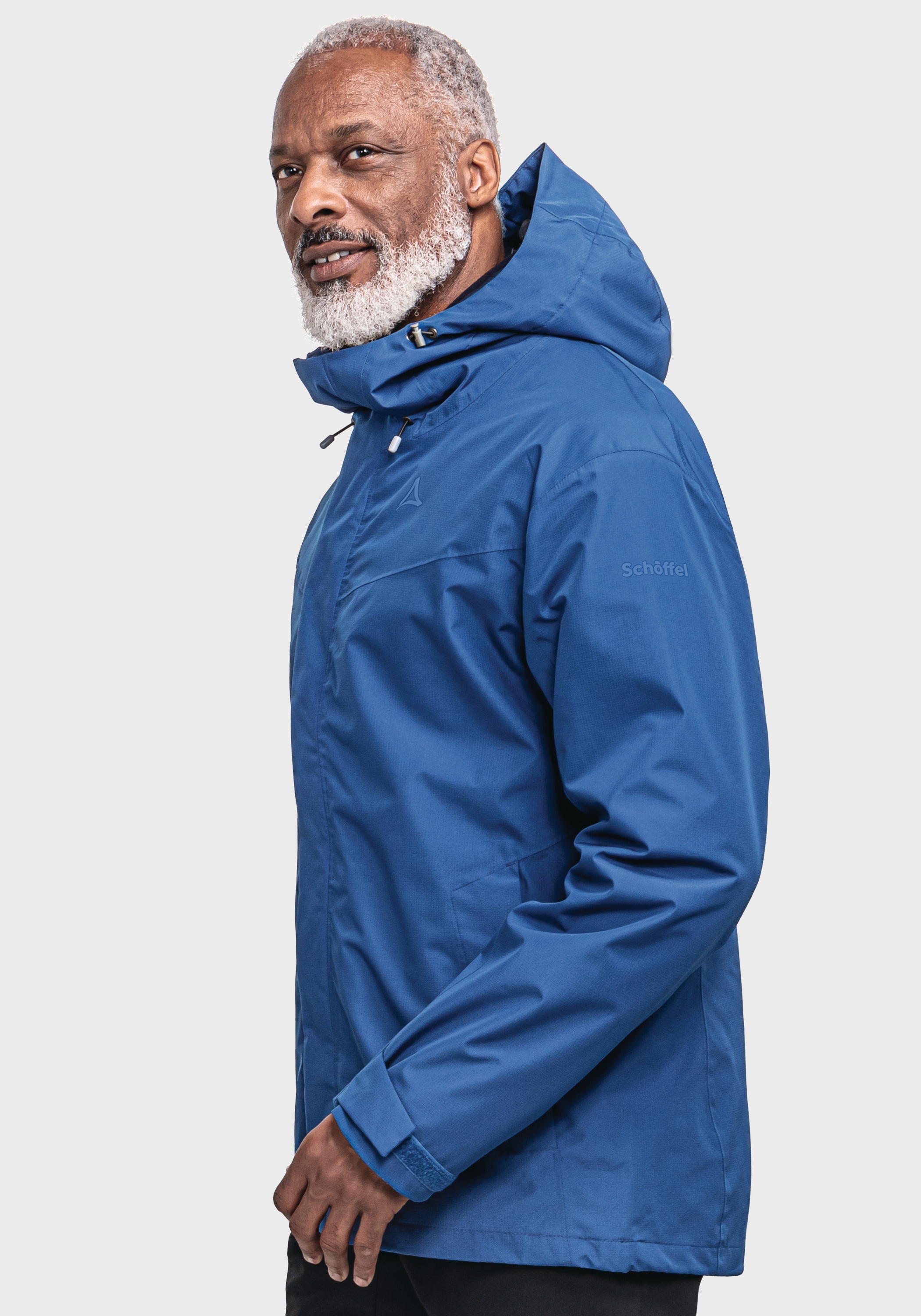 Schöffel Doppeljacke »Hiking 3in1 Jacket Style Okere MNS«, mit Kapuze