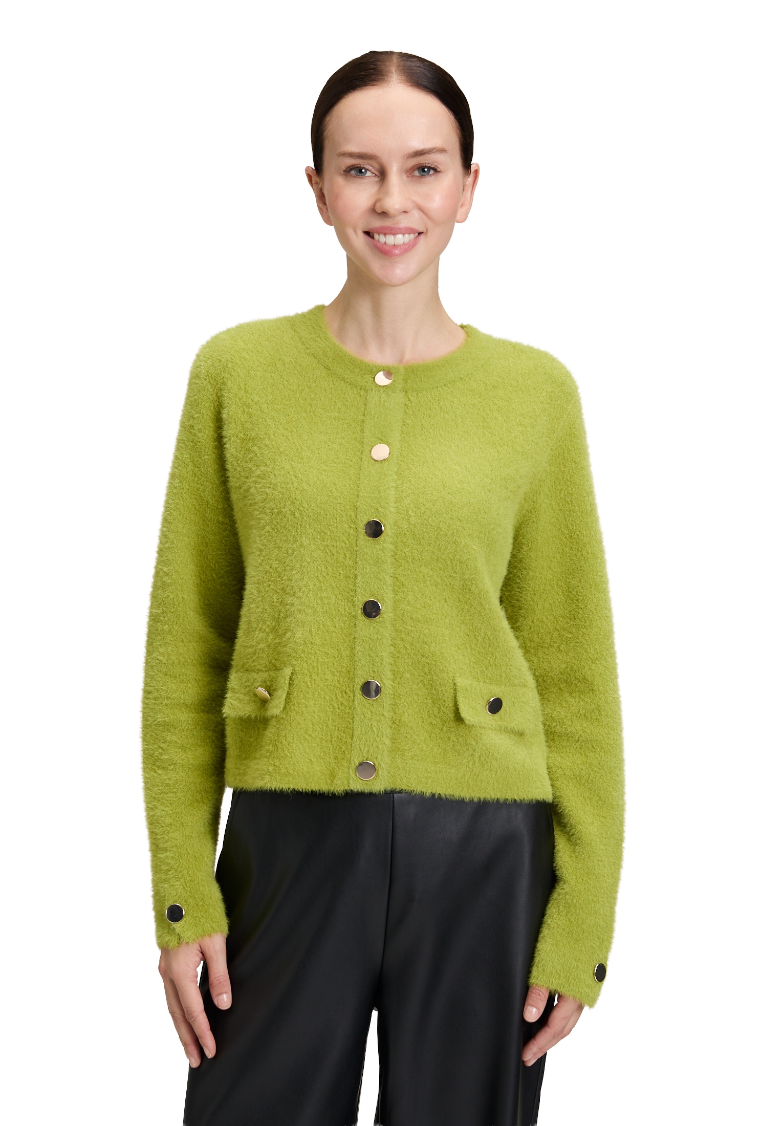 Betty Barclay Strickjacke "Damen Casual-Strickjacke mit Knopfleiste", 1 Stk günstig online kaufen