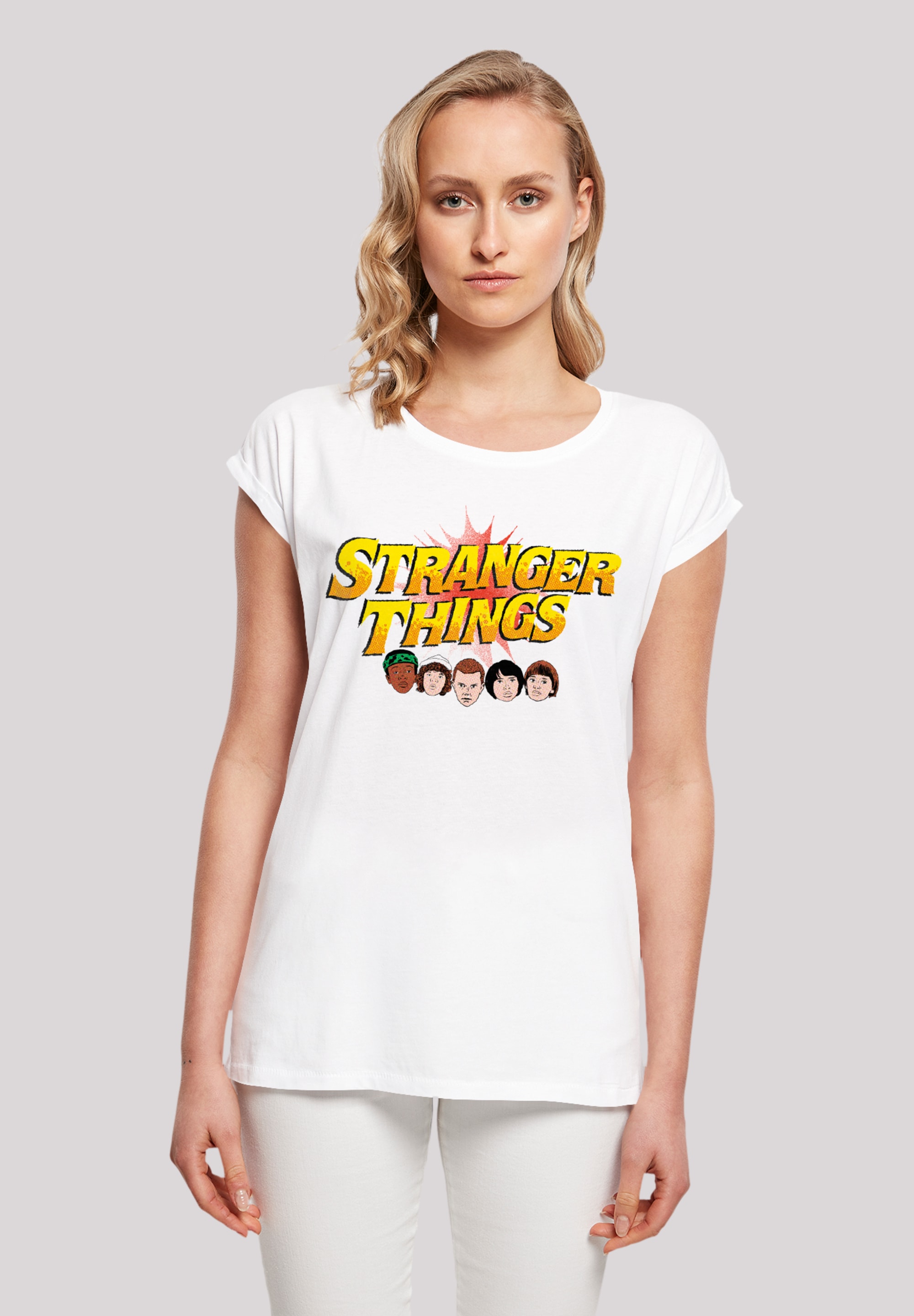 T-Shirt »Stranger Things Comic Heads«, Premium Qualität