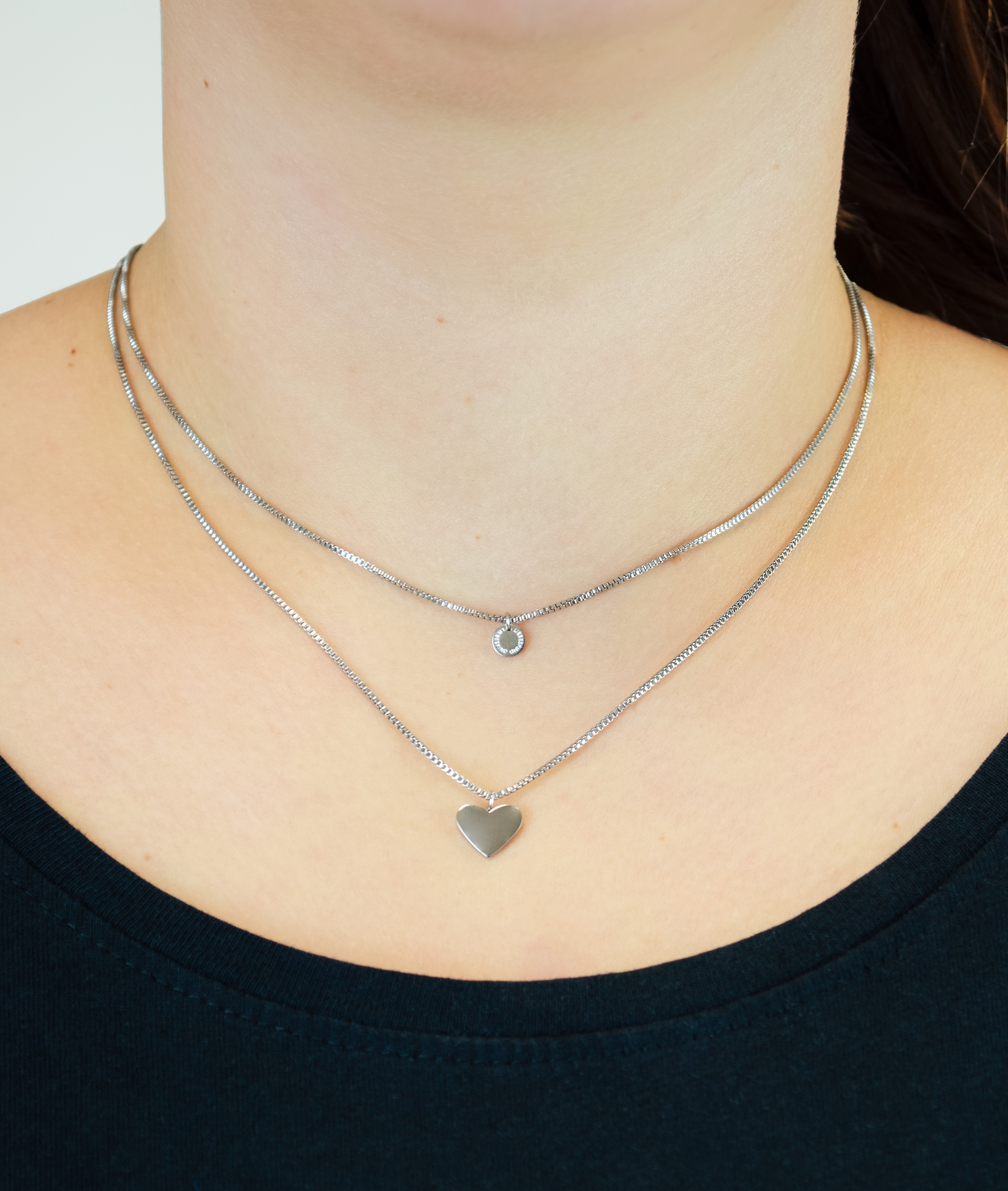 Liebeskind Berlin Kette mit Anhänger »Schmuck Edelstahl Layered Love Herz LJ-1560 LJ-1592 LJ-1593 LJ-1594«