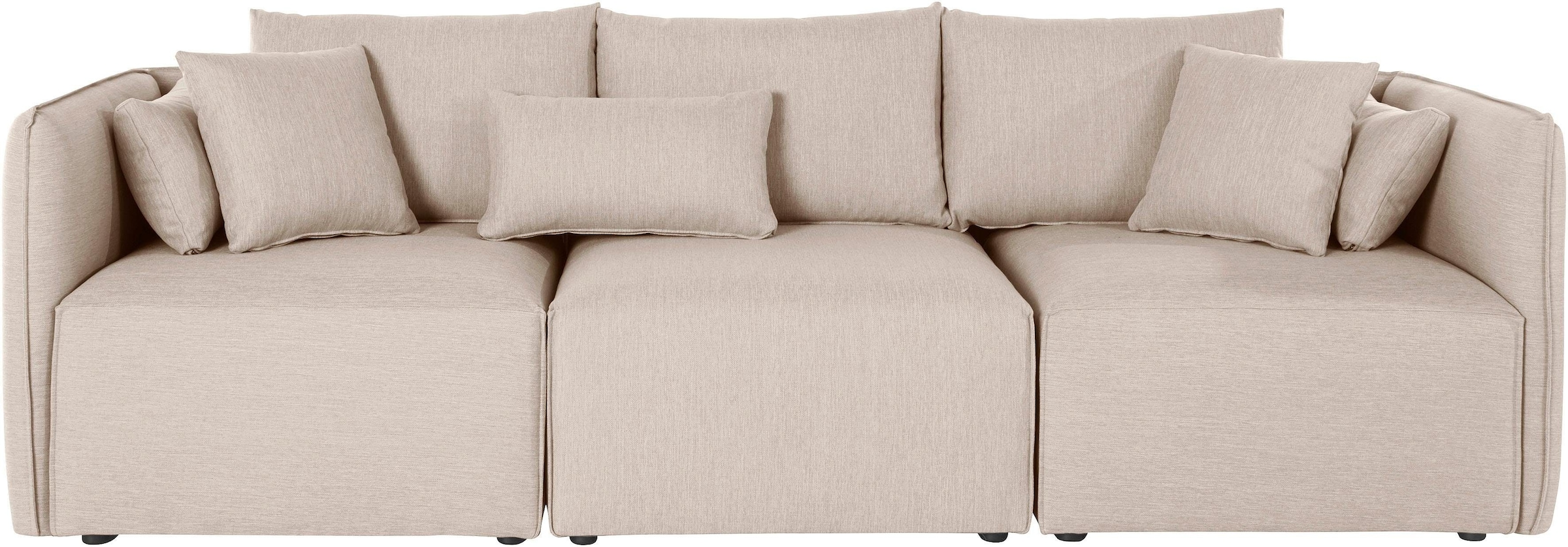 OTTO home 3-Sitzer "Nöre" 3 Teile, in vielen Bezugsqualitäten und Farben s. günstig online kaufen