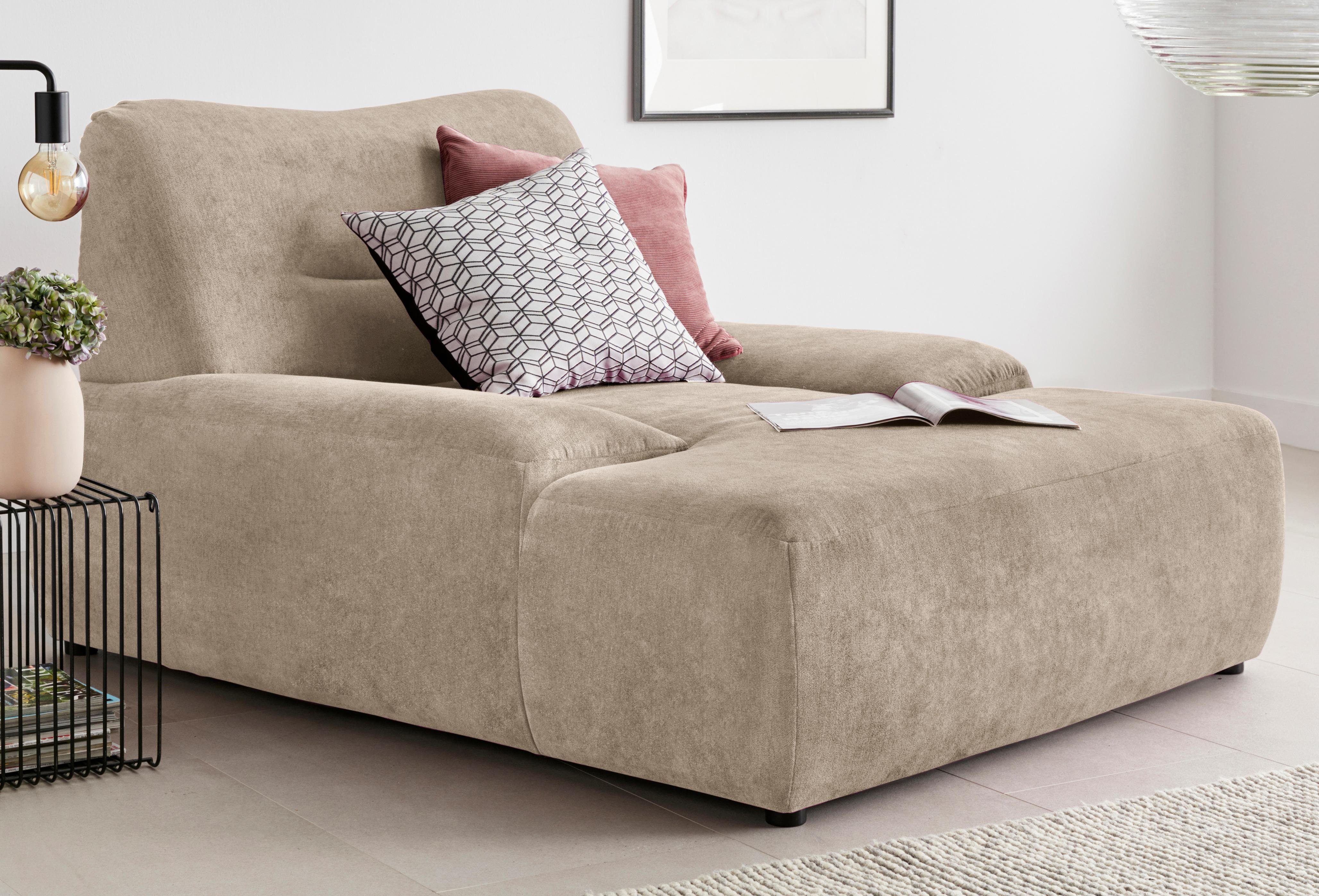 DOMO collection Loveseat "Cesena Designsessel zum Kuscheln, komfortabel Relaxen, Breite 122cm" bequem und stylish, frei im Raum stellbar