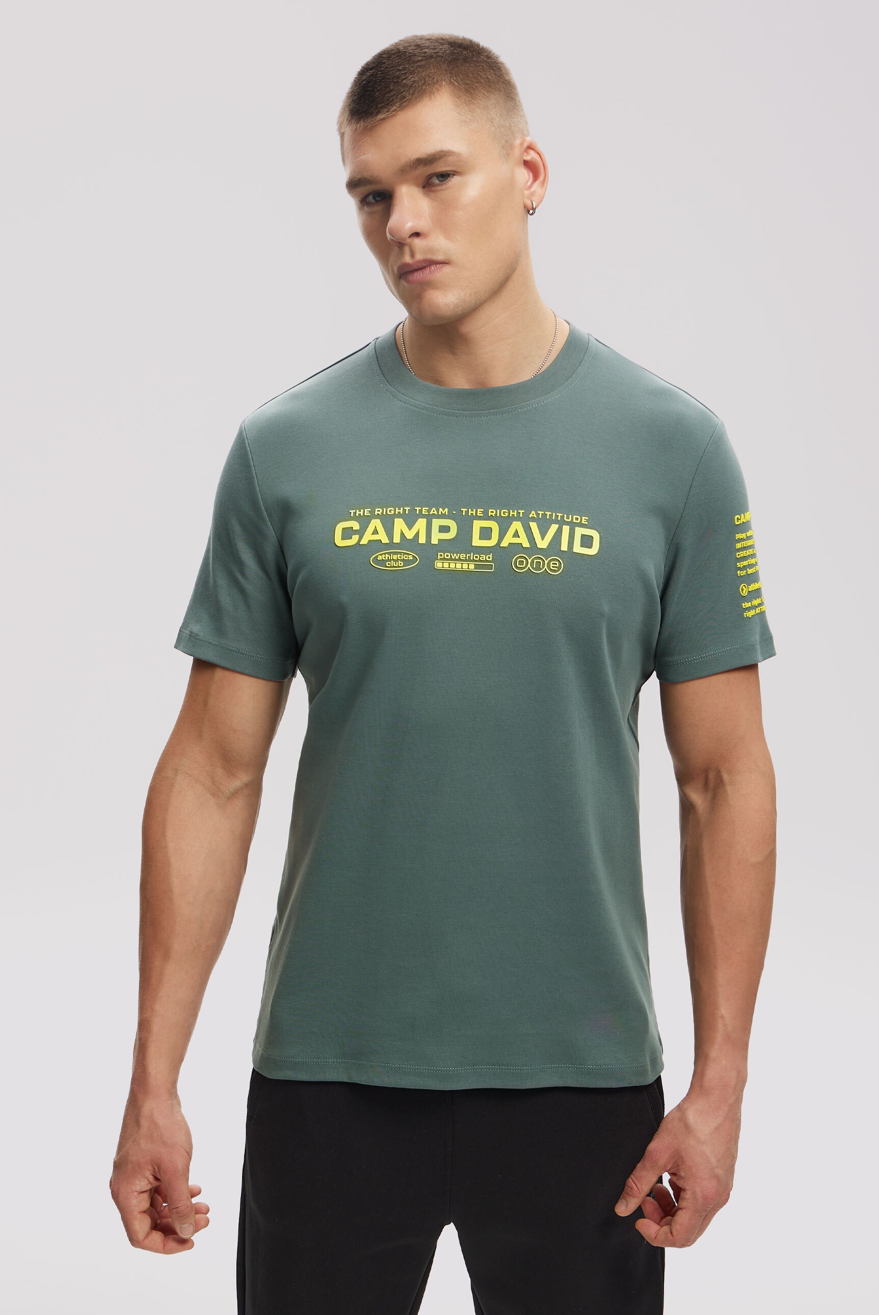 CAMP DAVID Rundhalsshirt, aus Baumwolle günstig online kaufen