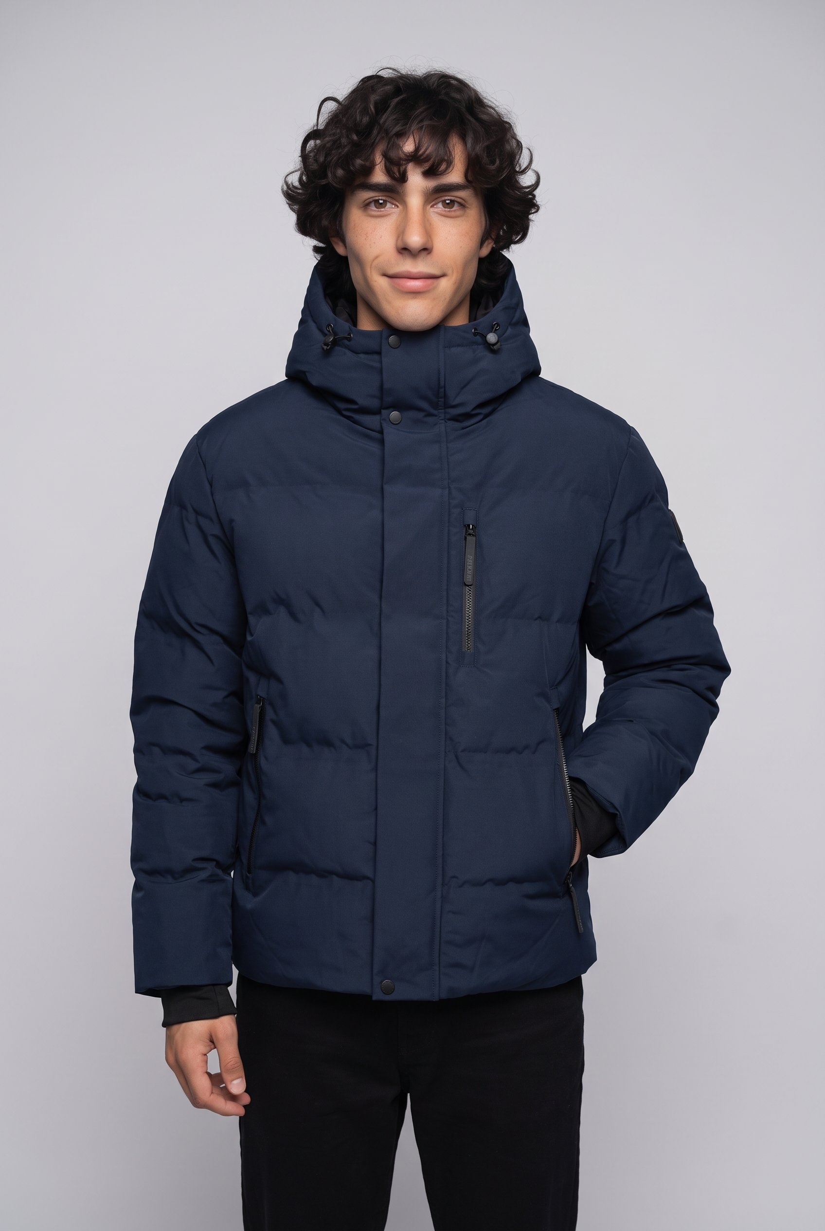 Jack & Jones Steppjacke »JCOTRACE ALPHA PUFFER JACKET« mit Kapuze Kunstfaser, regular fit