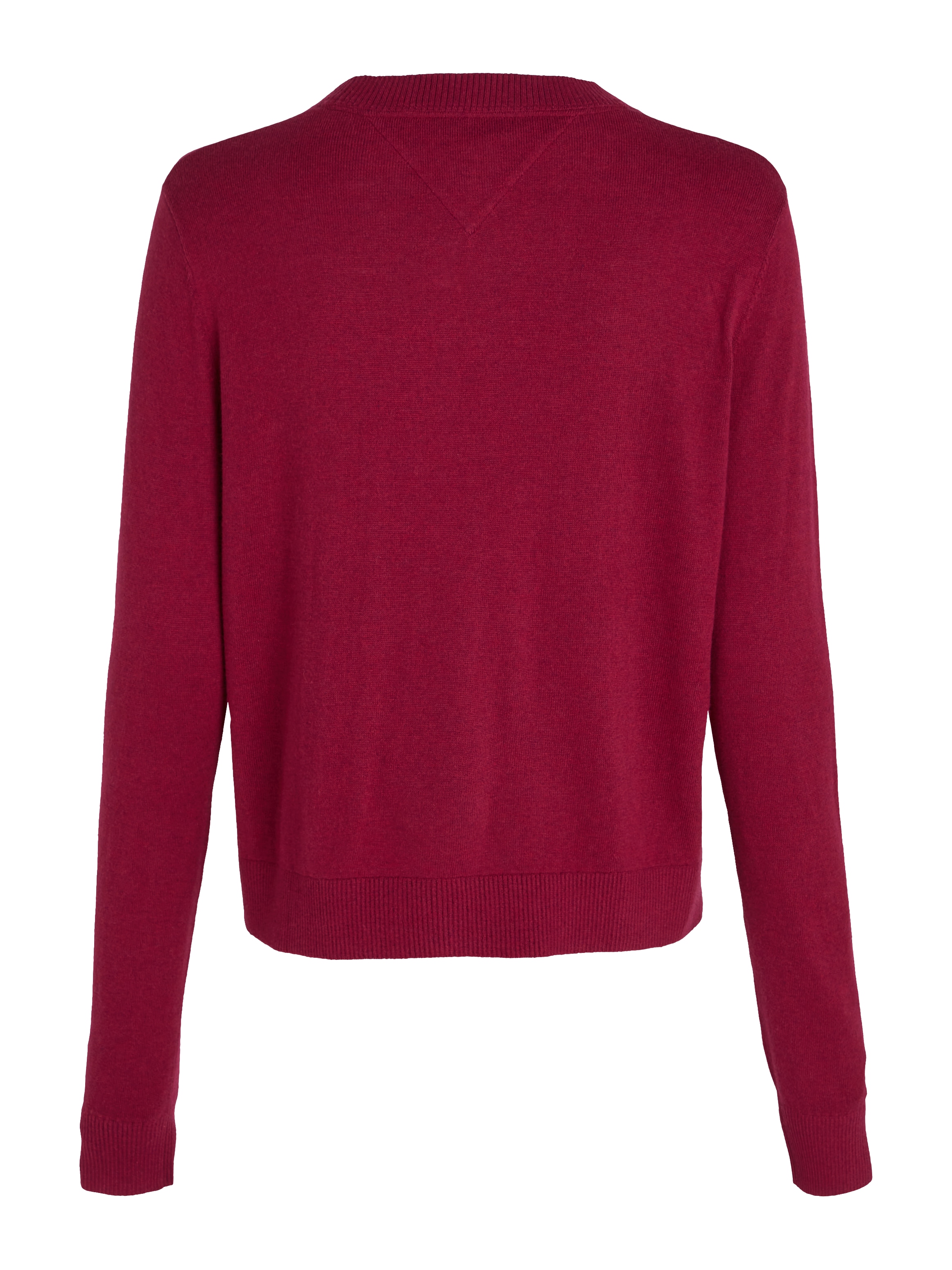 Tommy Jeans Strickpullover »TJW ESSENTIAL CREW NECK SWEATER«, mit Logostickerei