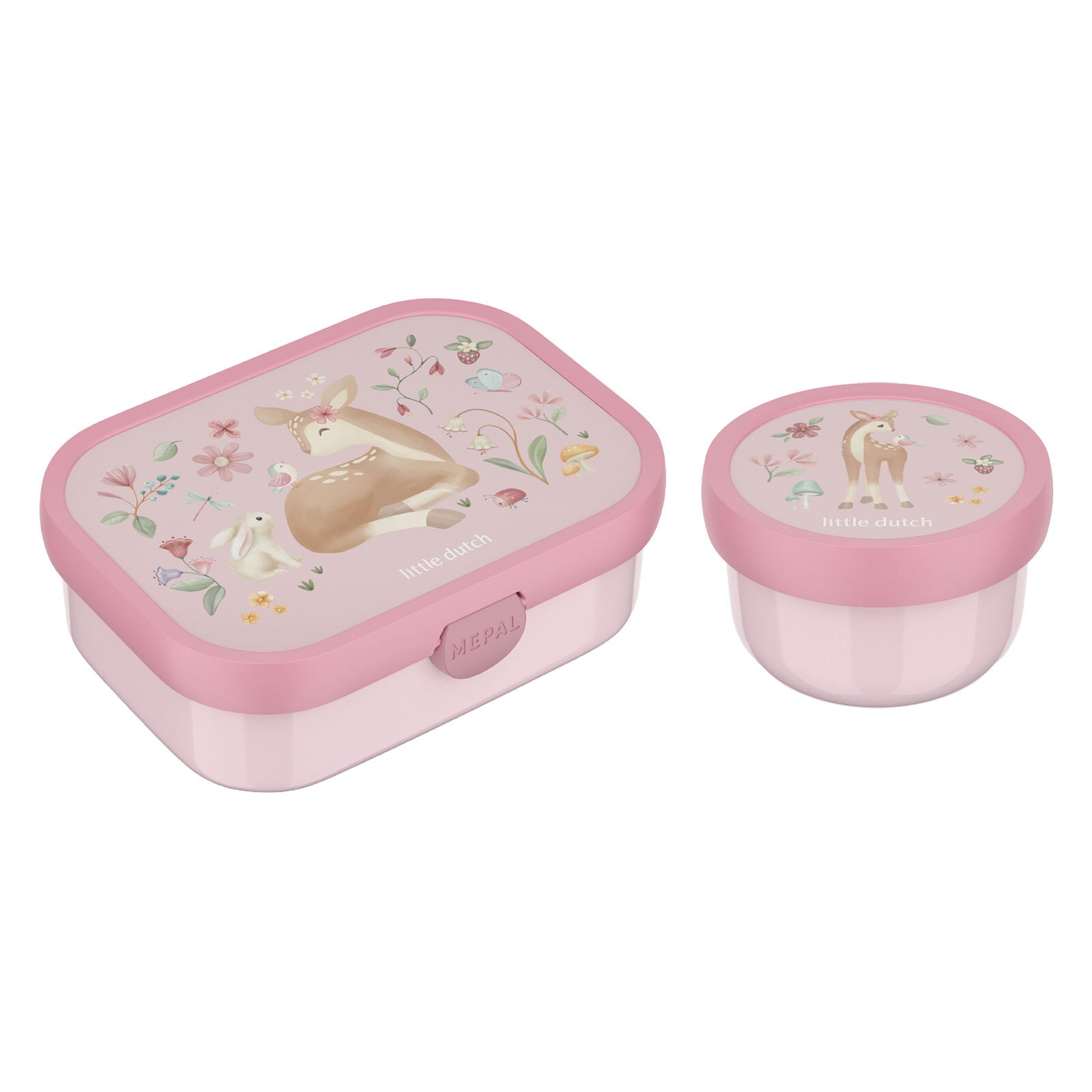MEPAL Lunchbox "Obst- und Bentobox Campus (2025) 300 & 750 ml 2er Set", B/H/L: 2cm x 2cm x 2cm, bunt, Lebensmittelaufbewahrungsbehälter,
