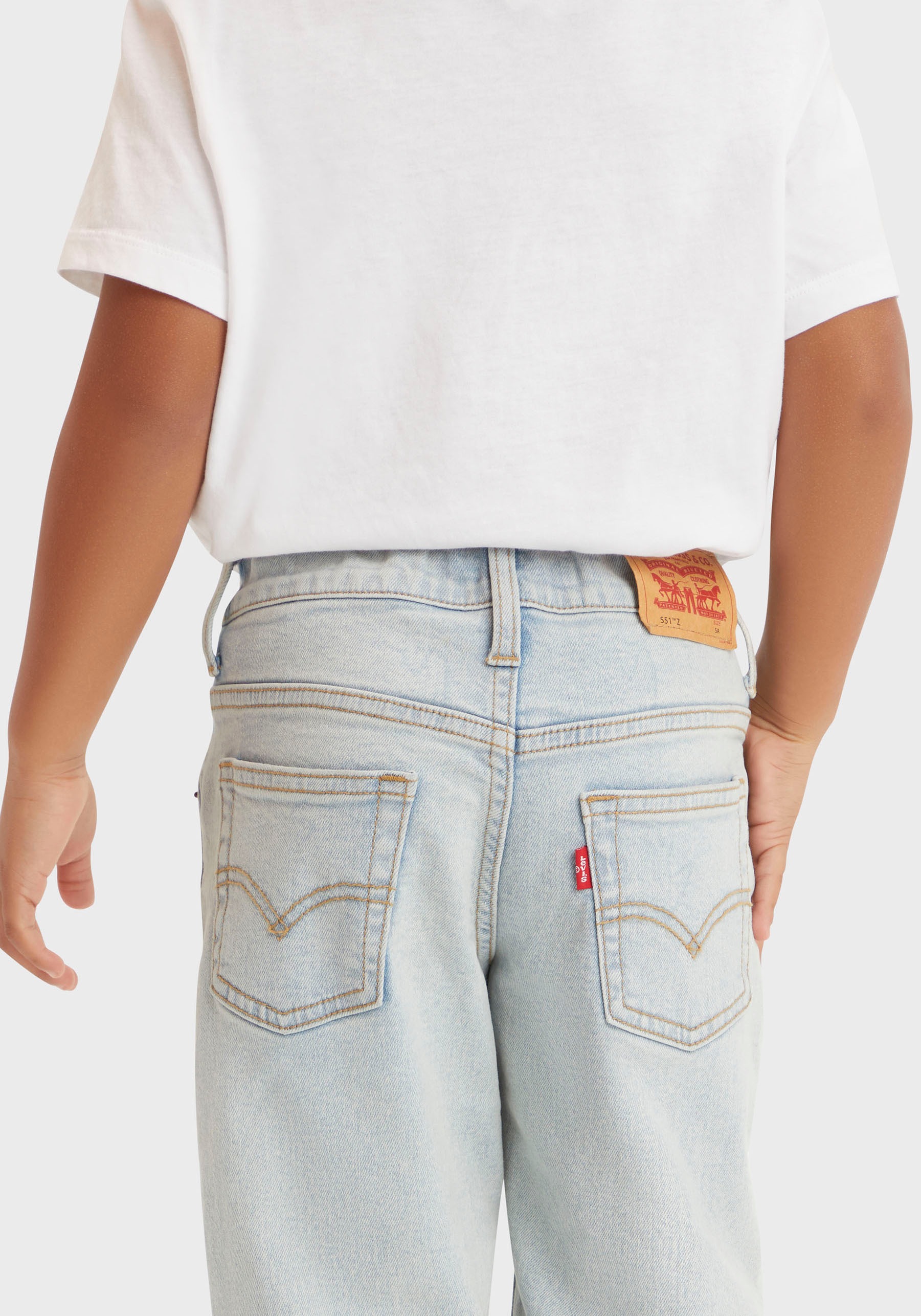 Levi's® Kids Straight-Jeans »LVB 551Z AUTHENTIC STRGHT JEAN«, for BOYS