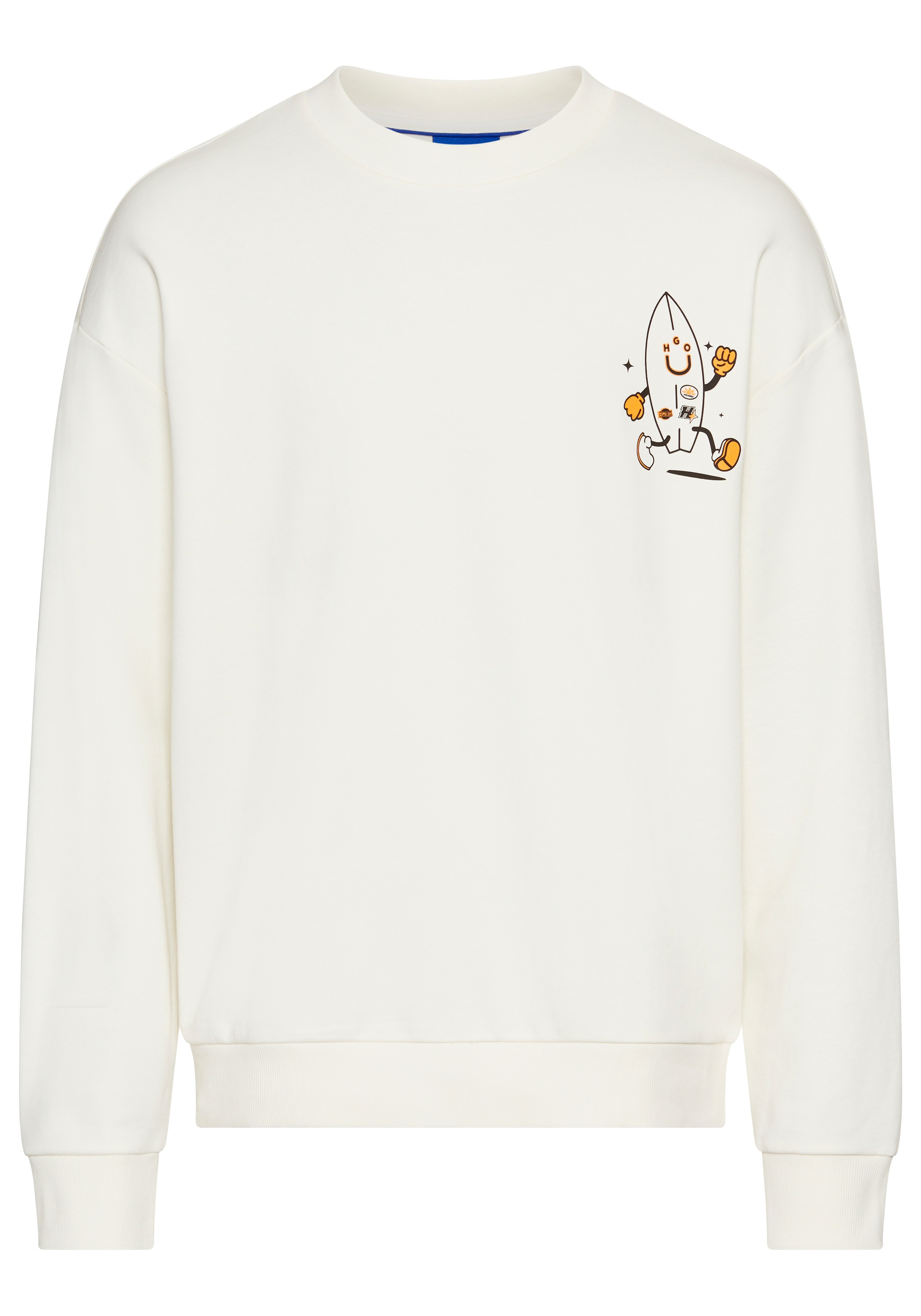 HUGO Blue Sweatshirt "Nigotil", Unisex, mit großem Rückendruck günstig online kaufen