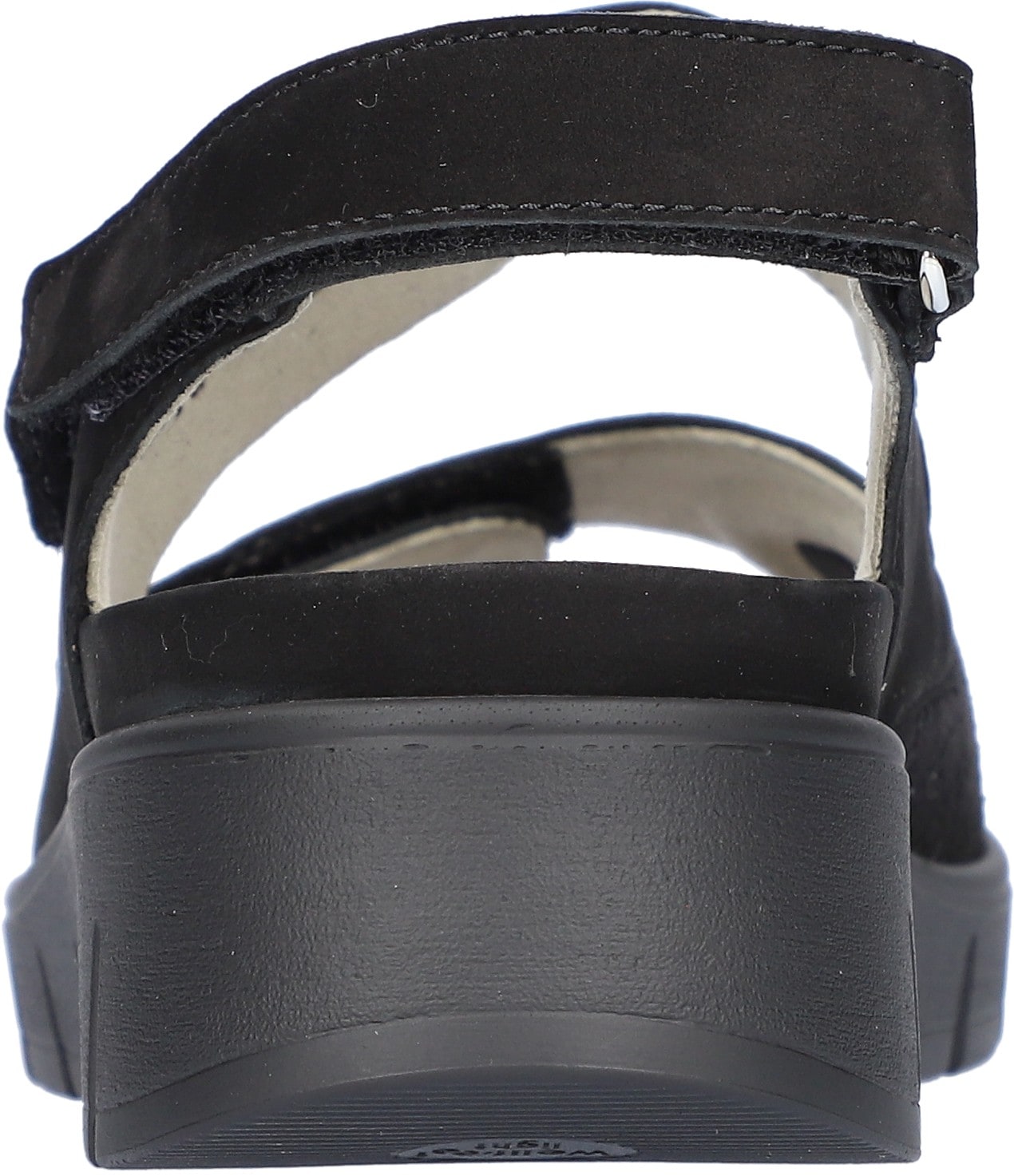 Waldläufer Plateausandale, Klettschuh, Sommerschuh, Komfortschuh, Klettverschlüsse, Extraweite K
