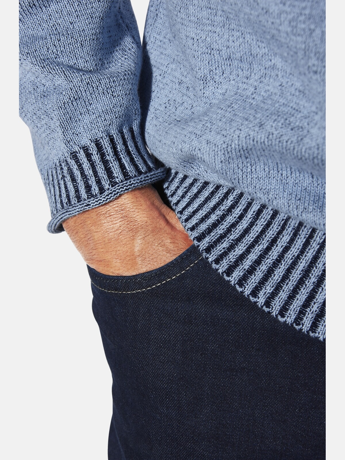 Jan Vanderstorm Rundhalspullover »Pullover GERTLUND«