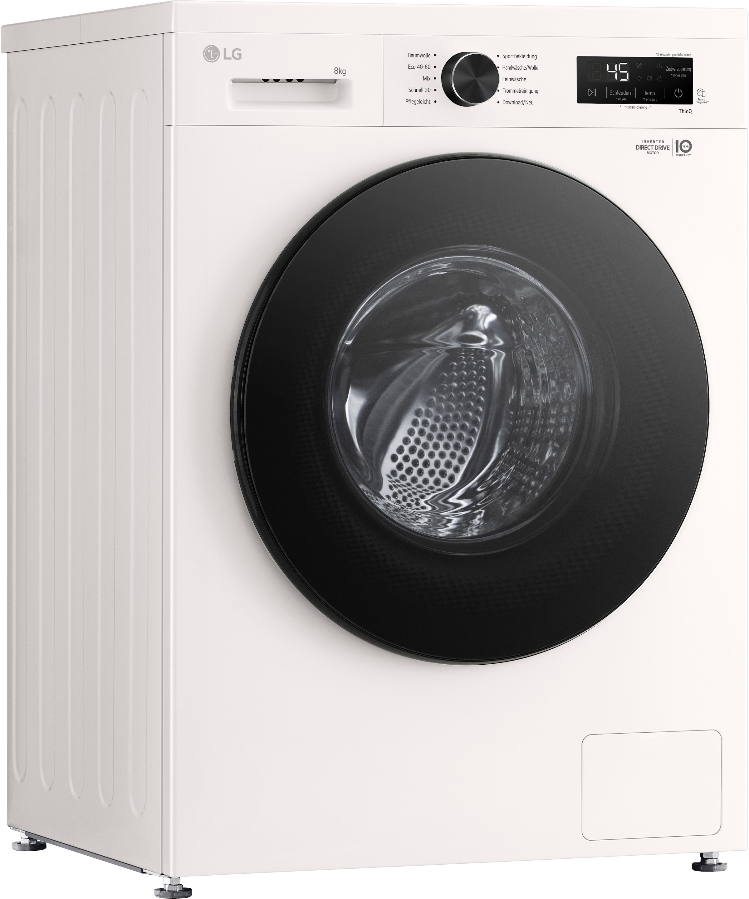 LG Waschmaschine VB »F4WB308Y«, 8 kg, 1400 U/min