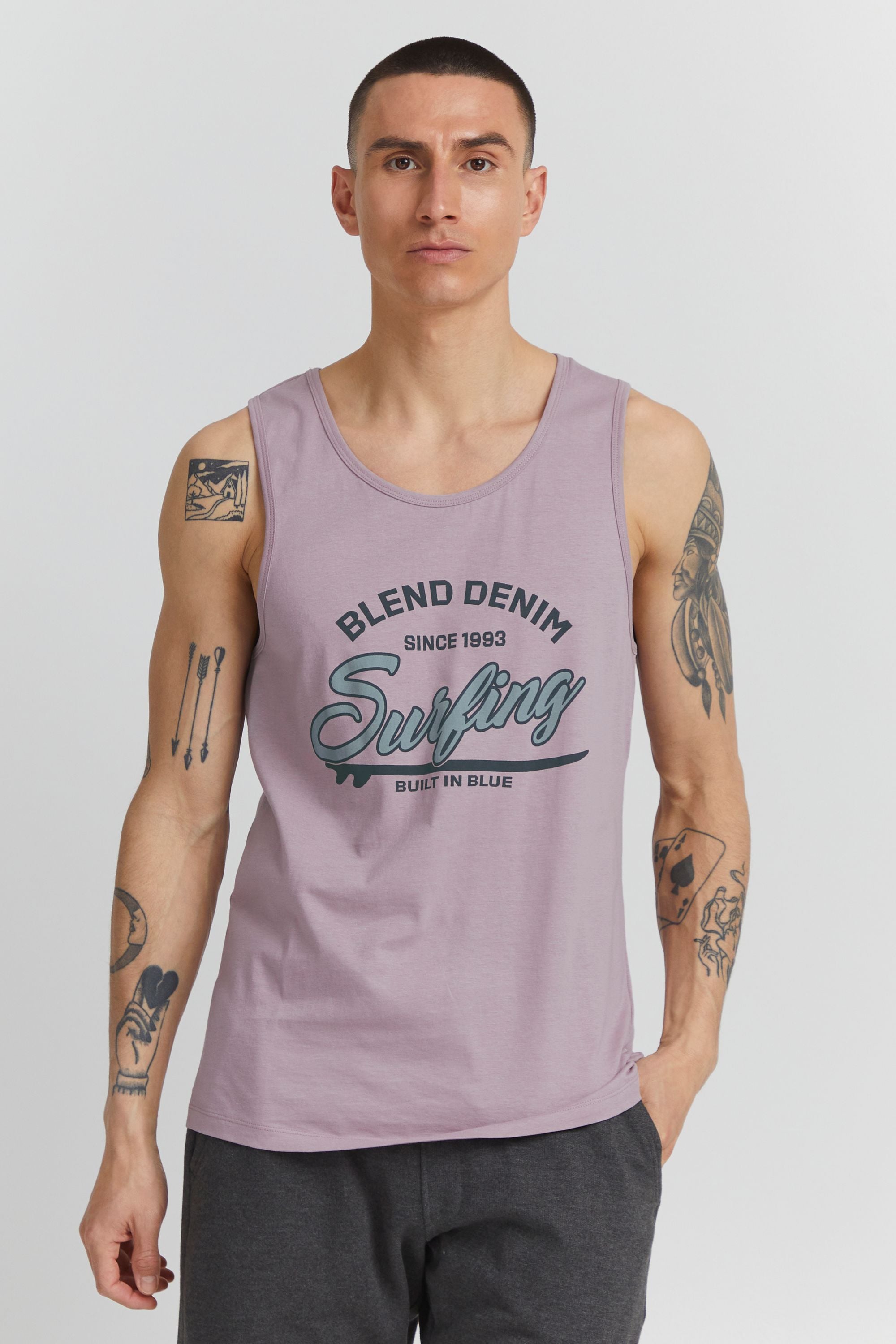 Blend Tanktop "BHLingo", Stilvolles Top mit Rundhalsausschnitt günstig online kaufen