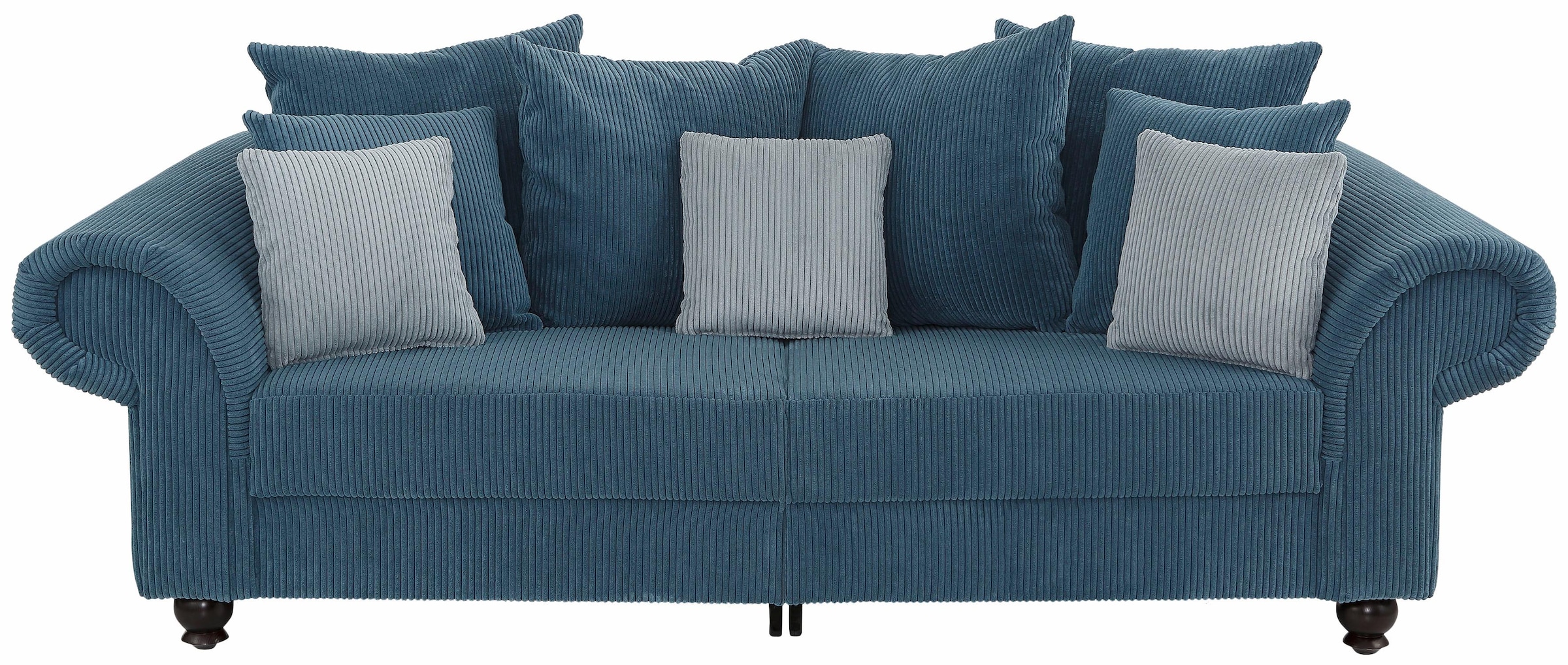 Home affaire Big-Sofa "King Henry Mega Sofa, viel Platz, Breite 242cm, Fede günstig online kaufen