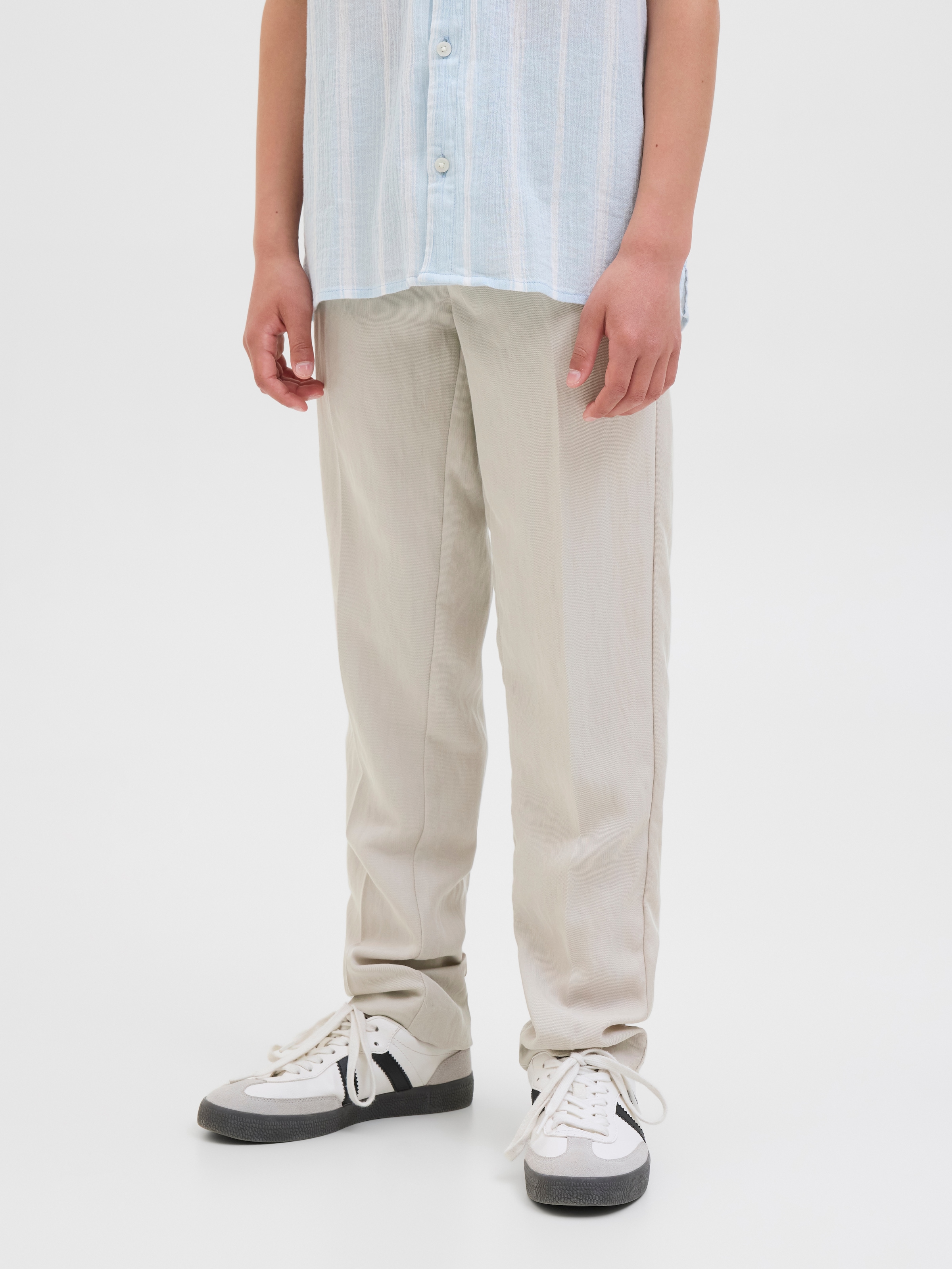Jack & Jones Junior Chinos »JPSTKARL SKYE JOGGER JNR«  Materialmix, loose fit