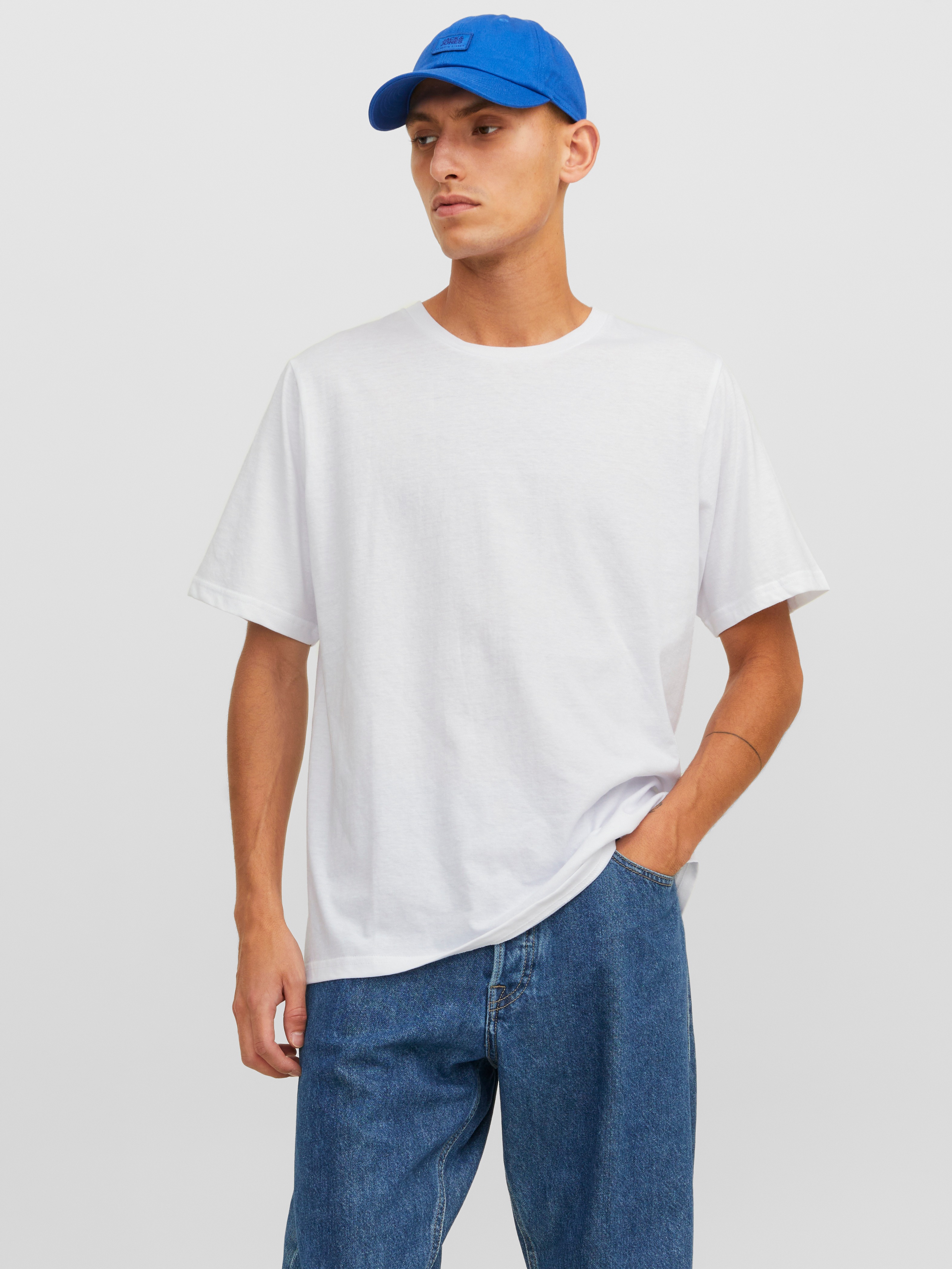 Thumbnail - Jack & Jones Rundhalsshirt "JACUNDER TEE CREW NECK 3 PACK NOOS", (Packung, 3 tlg.)