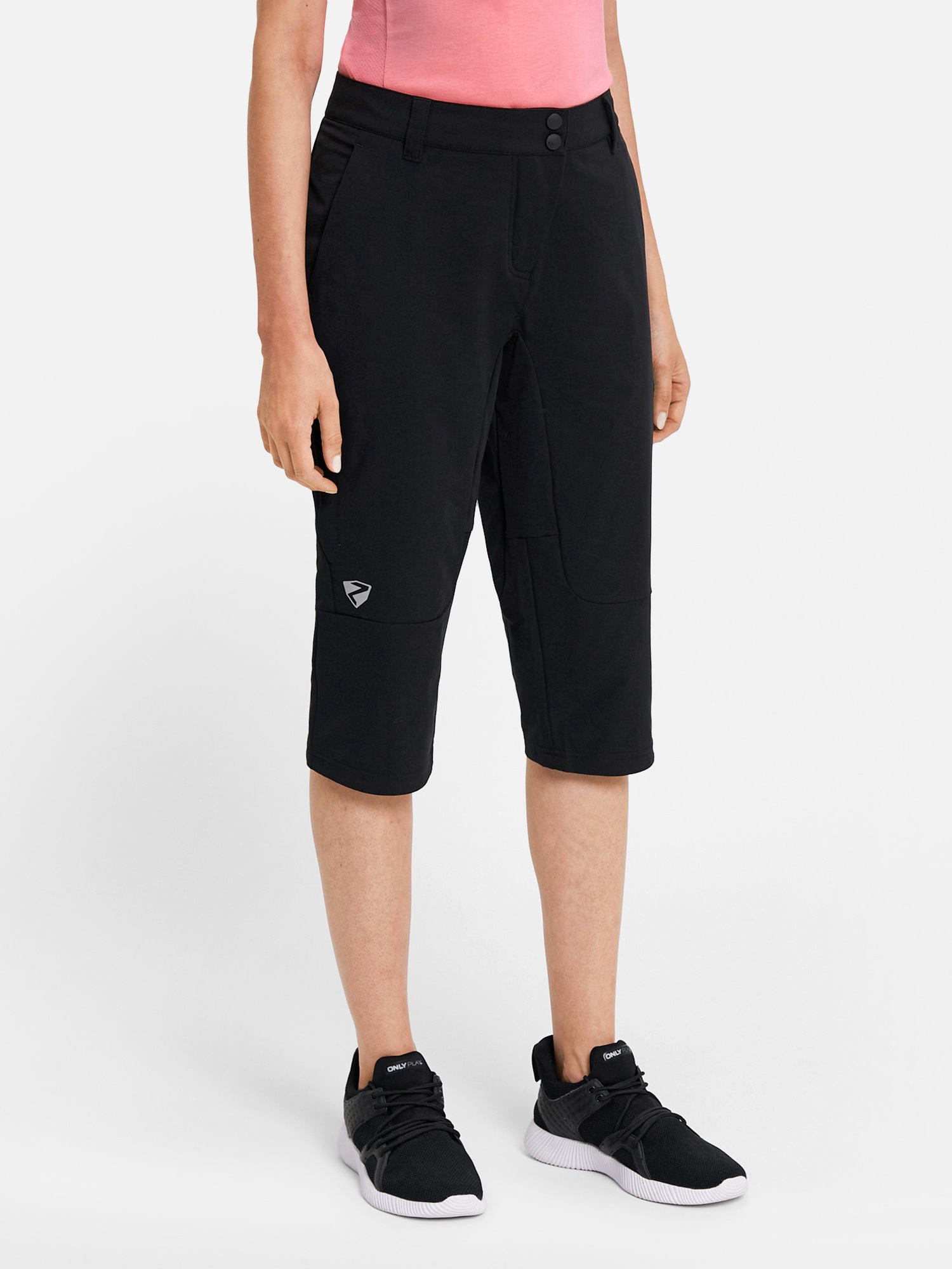 Radhose ZIENER "NESTLA-Z", Damen, Gr. 42, EURO-Größen, schwarz, Obermaterial: 100% Polyester, Hosen 3
